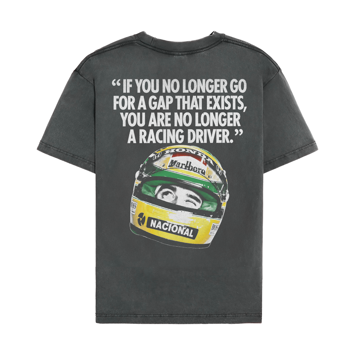 Senna Vintage Shirt - Washed Black back