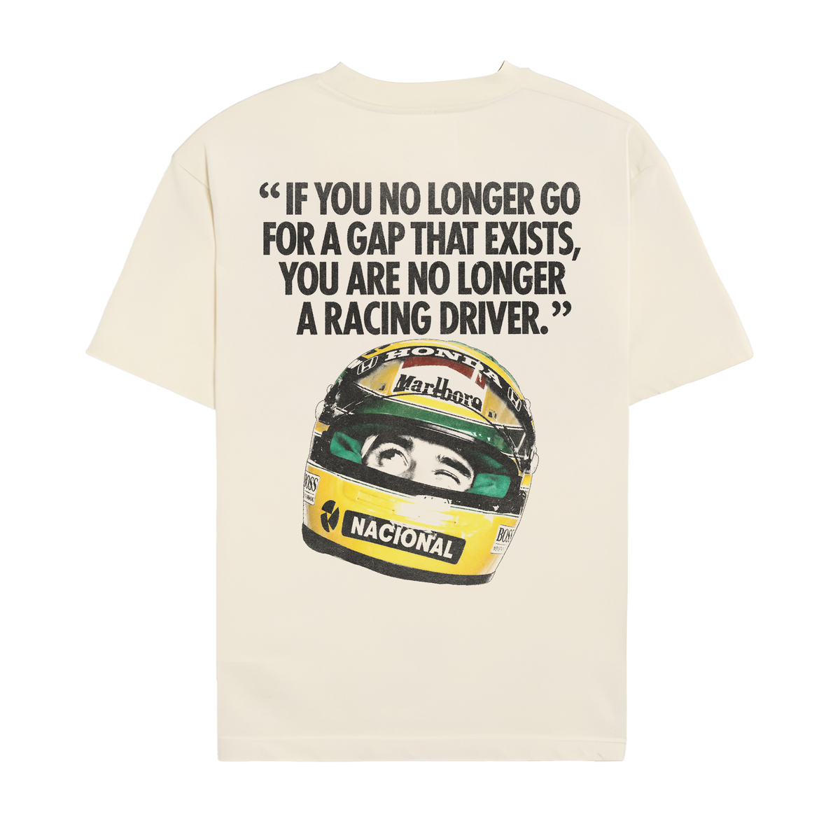Senna Vintage Shirt - Off-White back