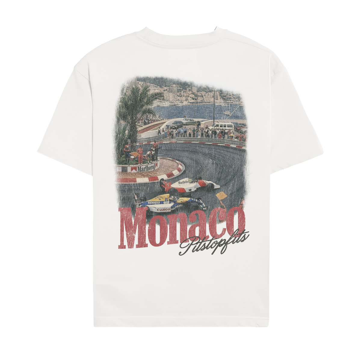 Vintage Monaco Shirt - White back