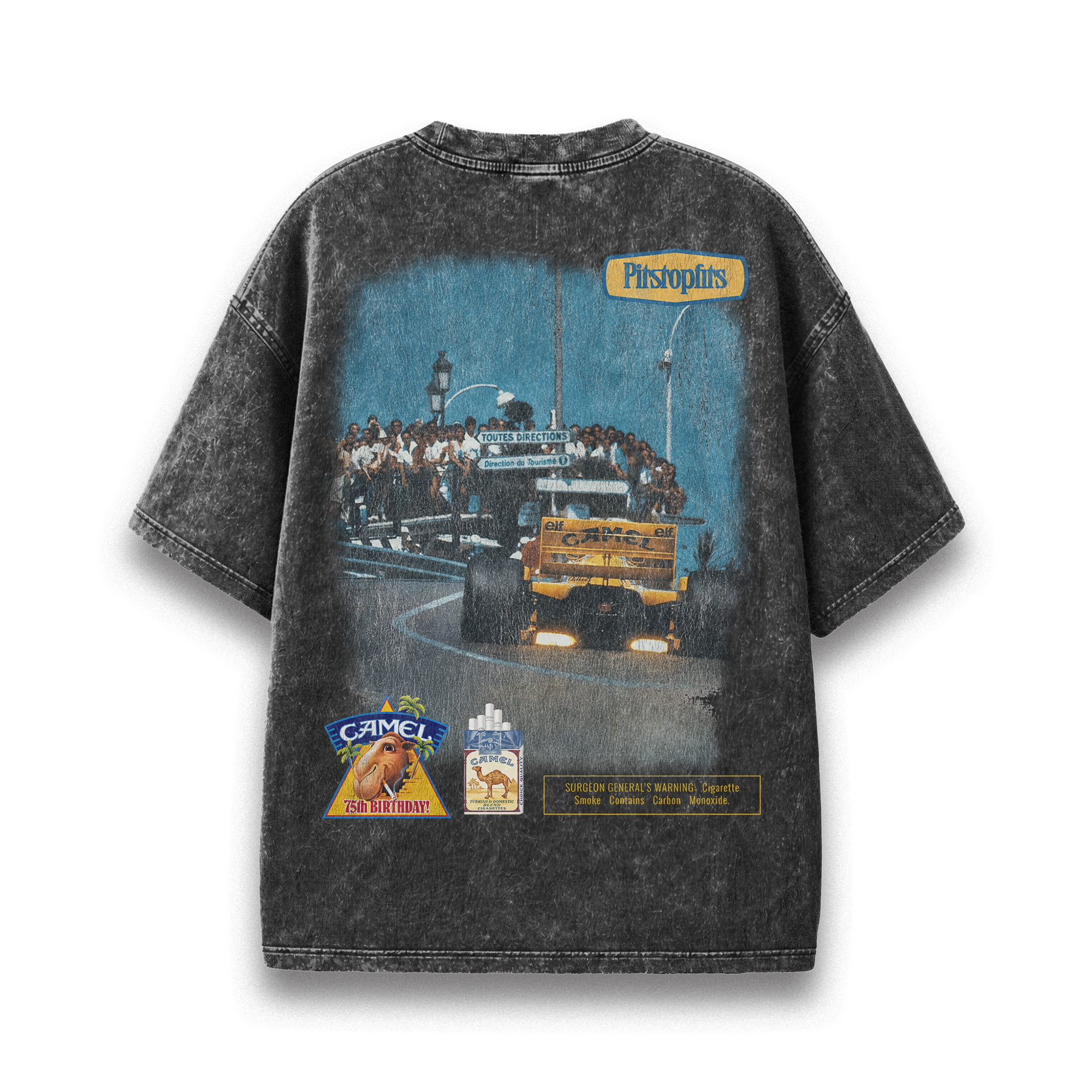 Camel Vintage F1 Tee