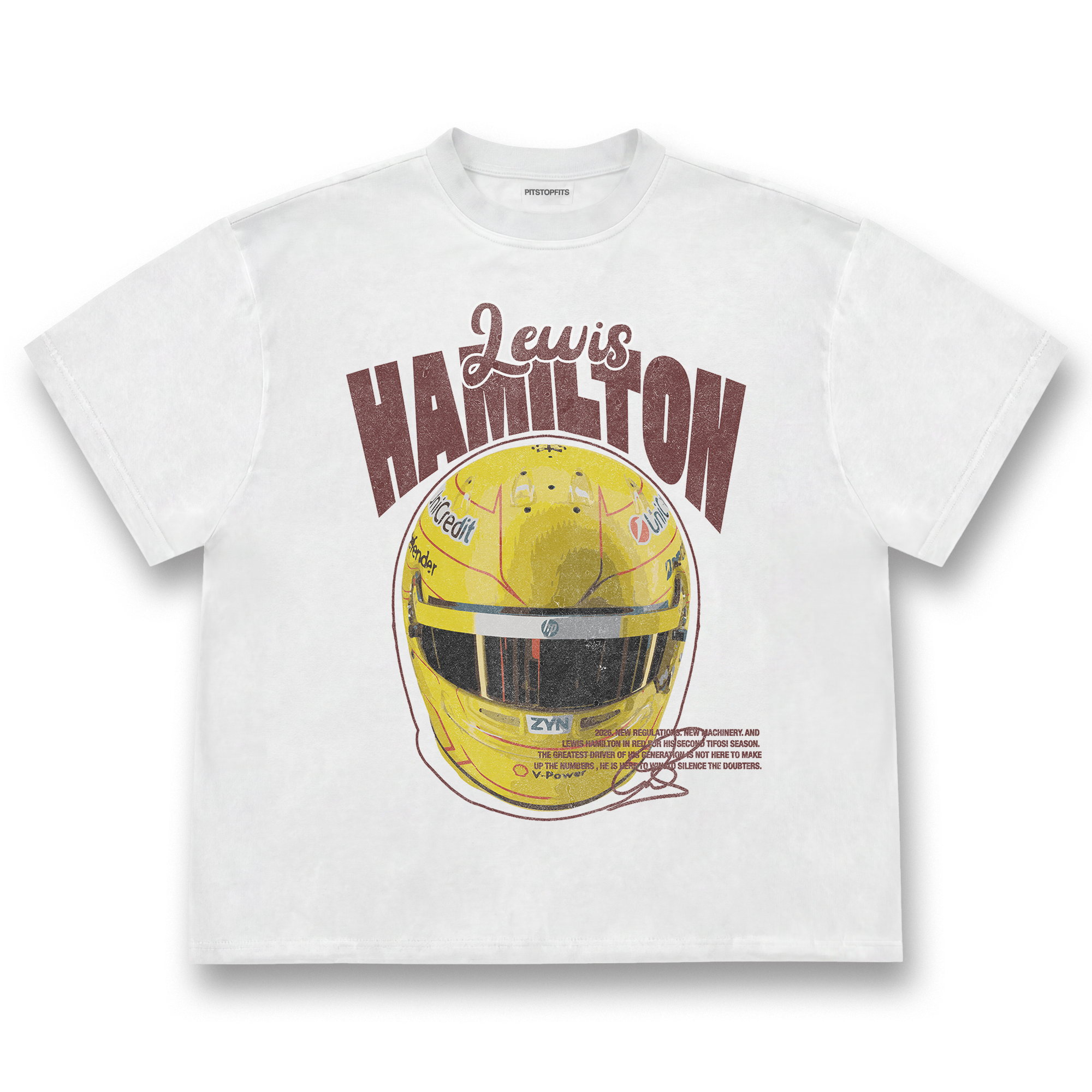 Hamilton Helmet Tee V2
