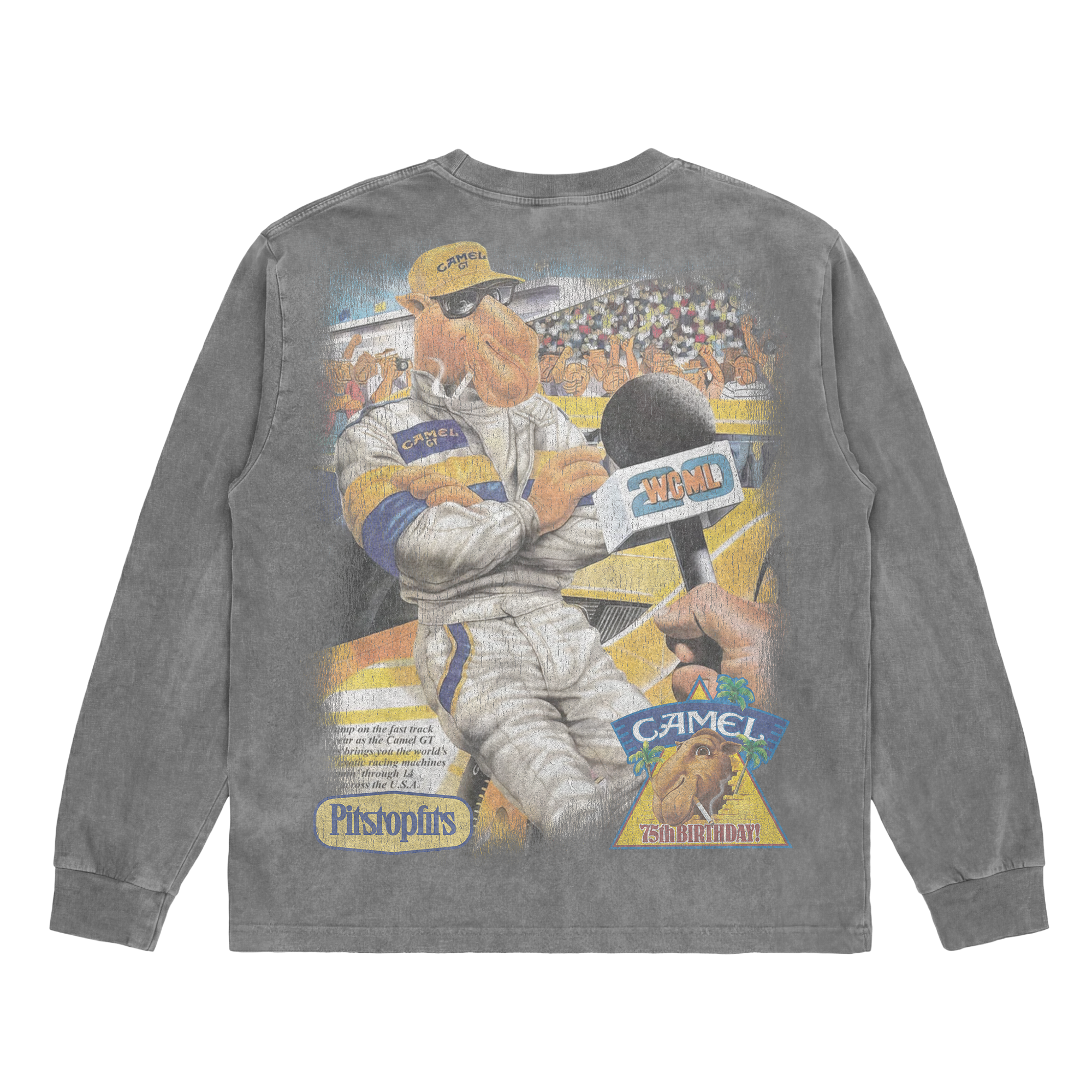 Vintage Washed Racing Long Sleeve