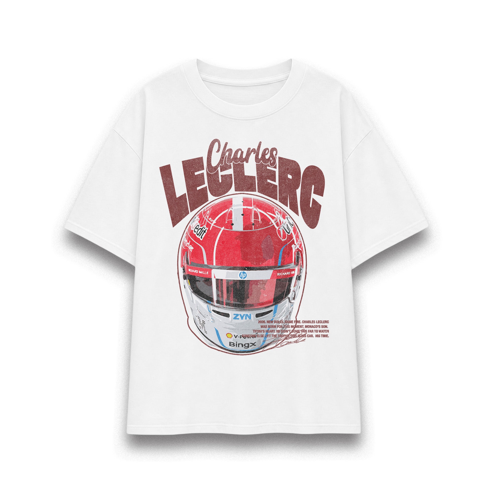 Leclerc Helmet Tee V2