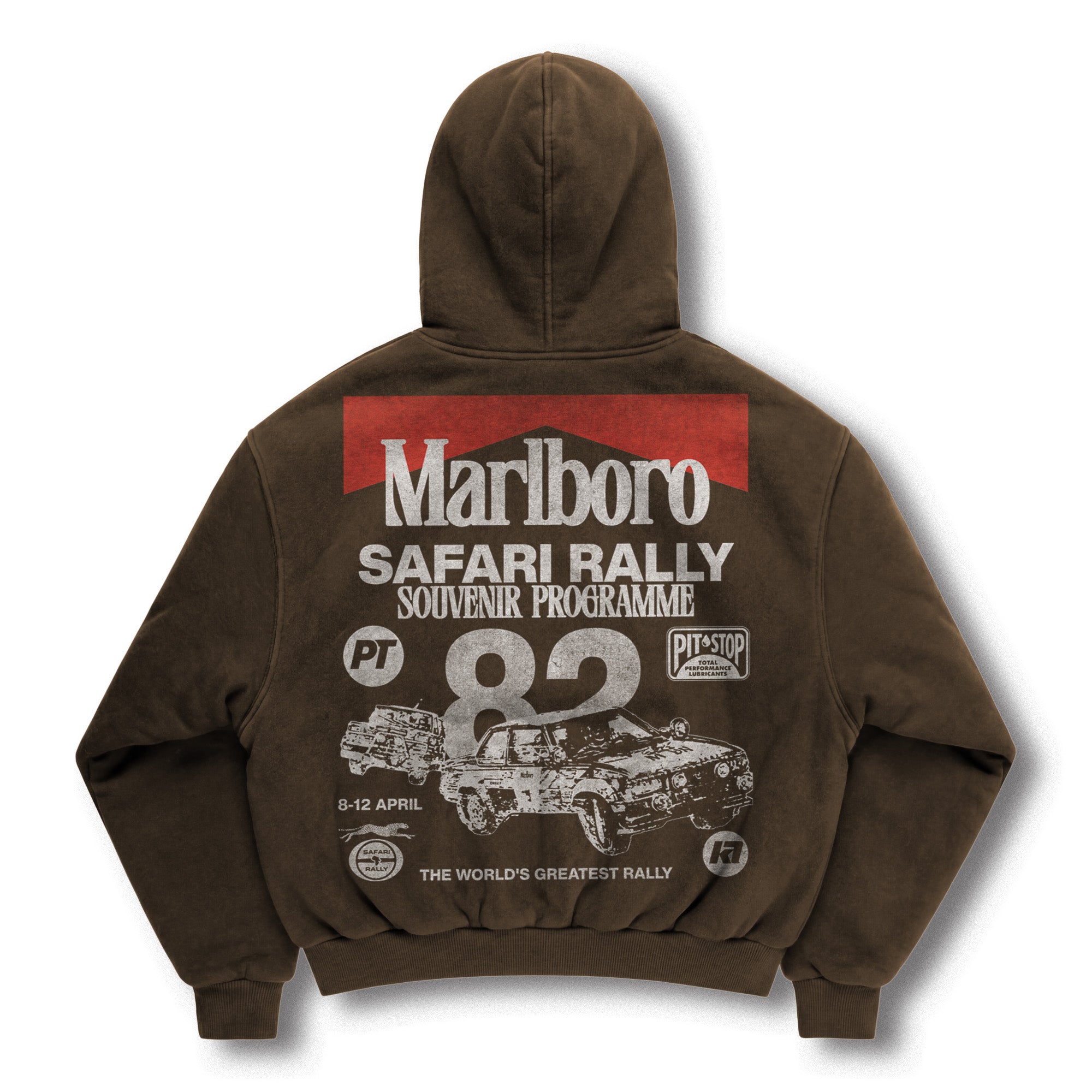 Vintage Safari Rally v3 Hoodie