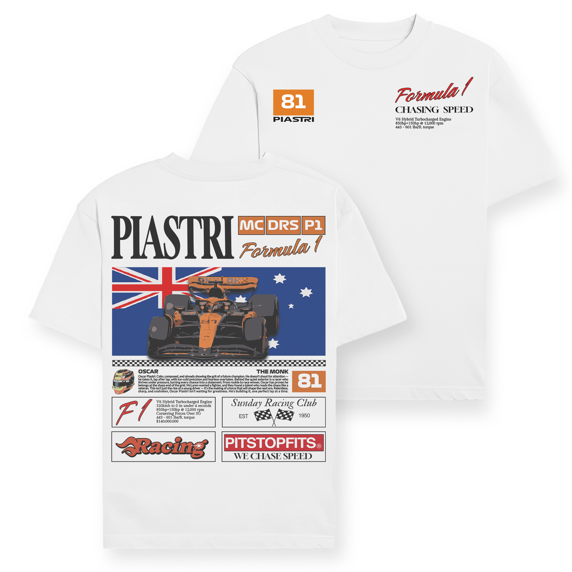PIA81 Legacy T-shirt