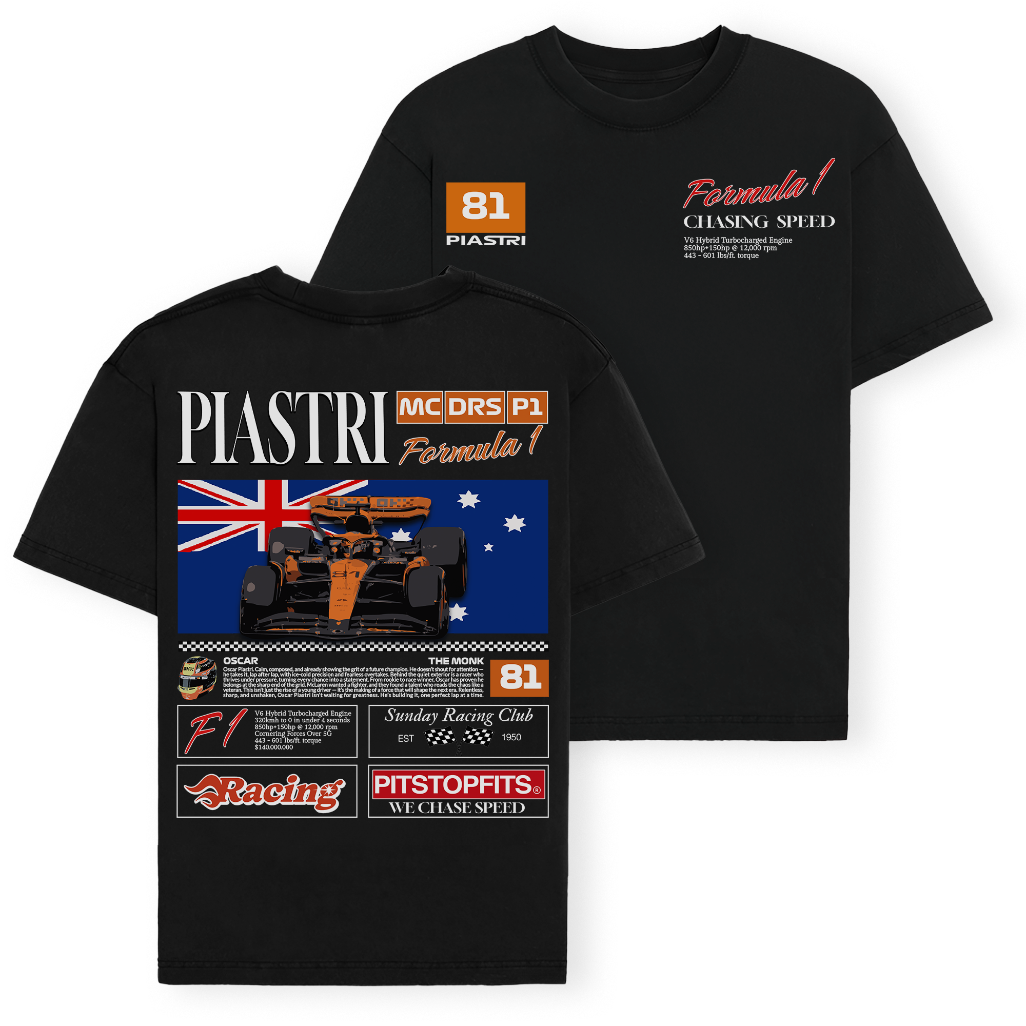 PIA81 Legacy T-shirt