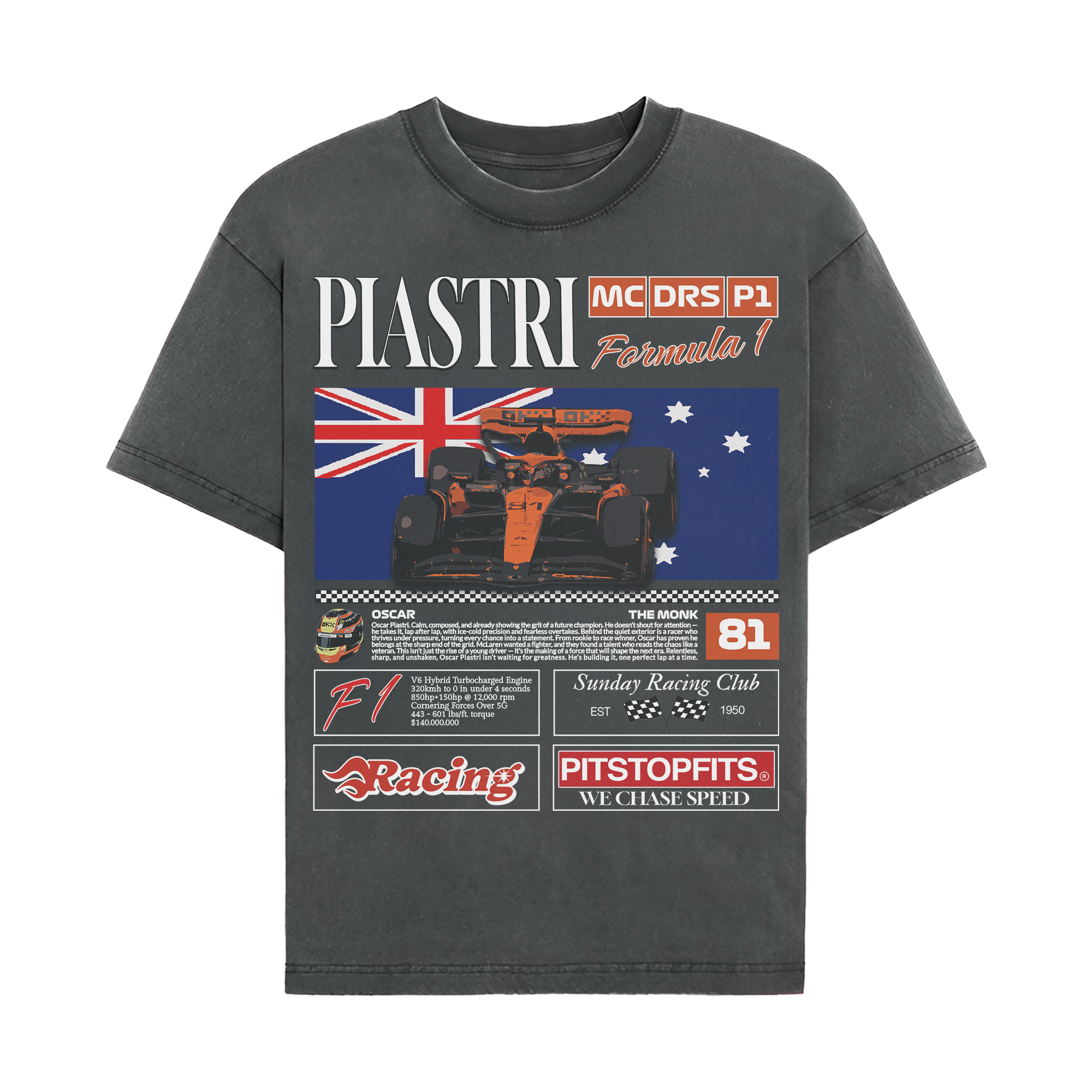 Piastri Speed T-shirt
