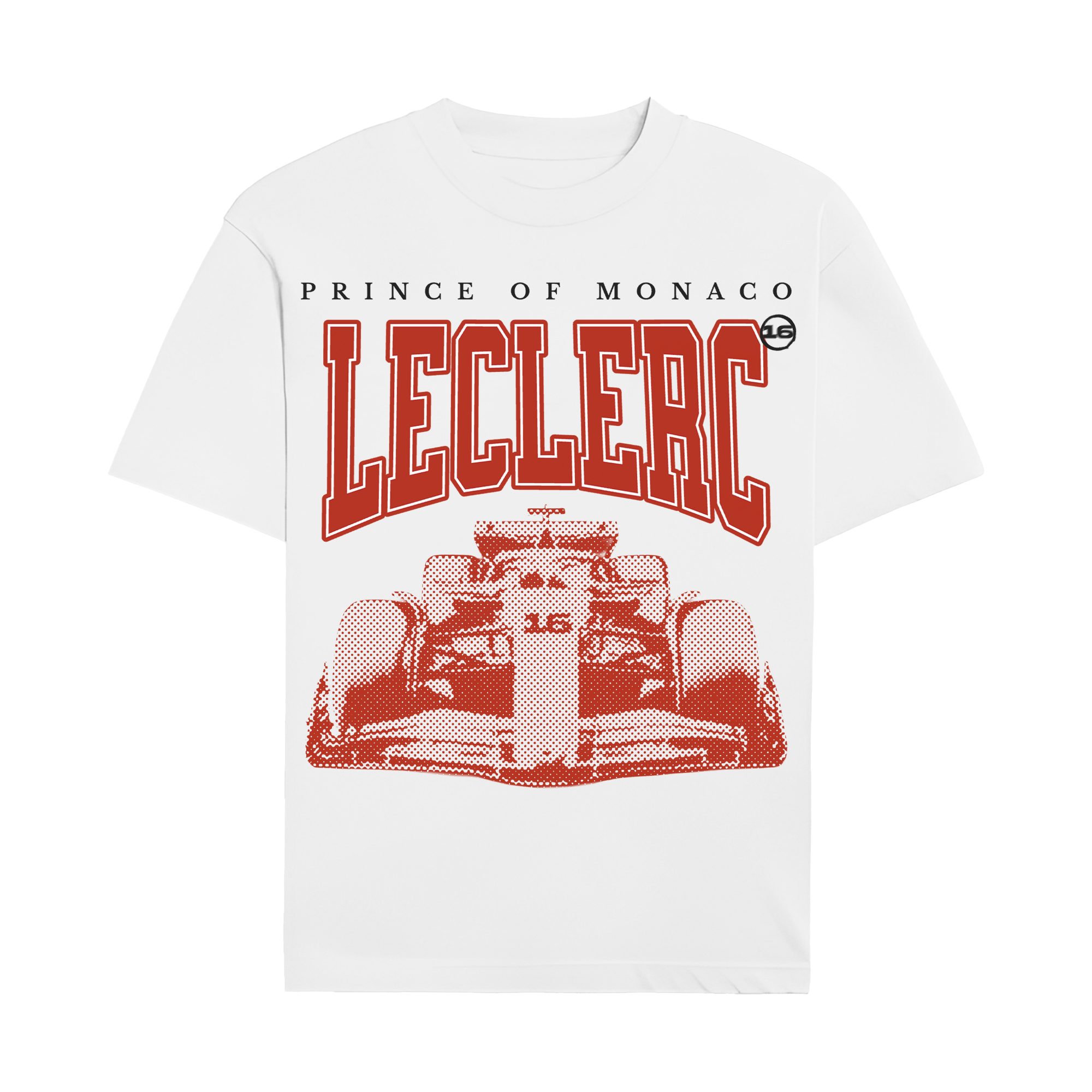 Leclerc 16 Retro Graphic T-shirt