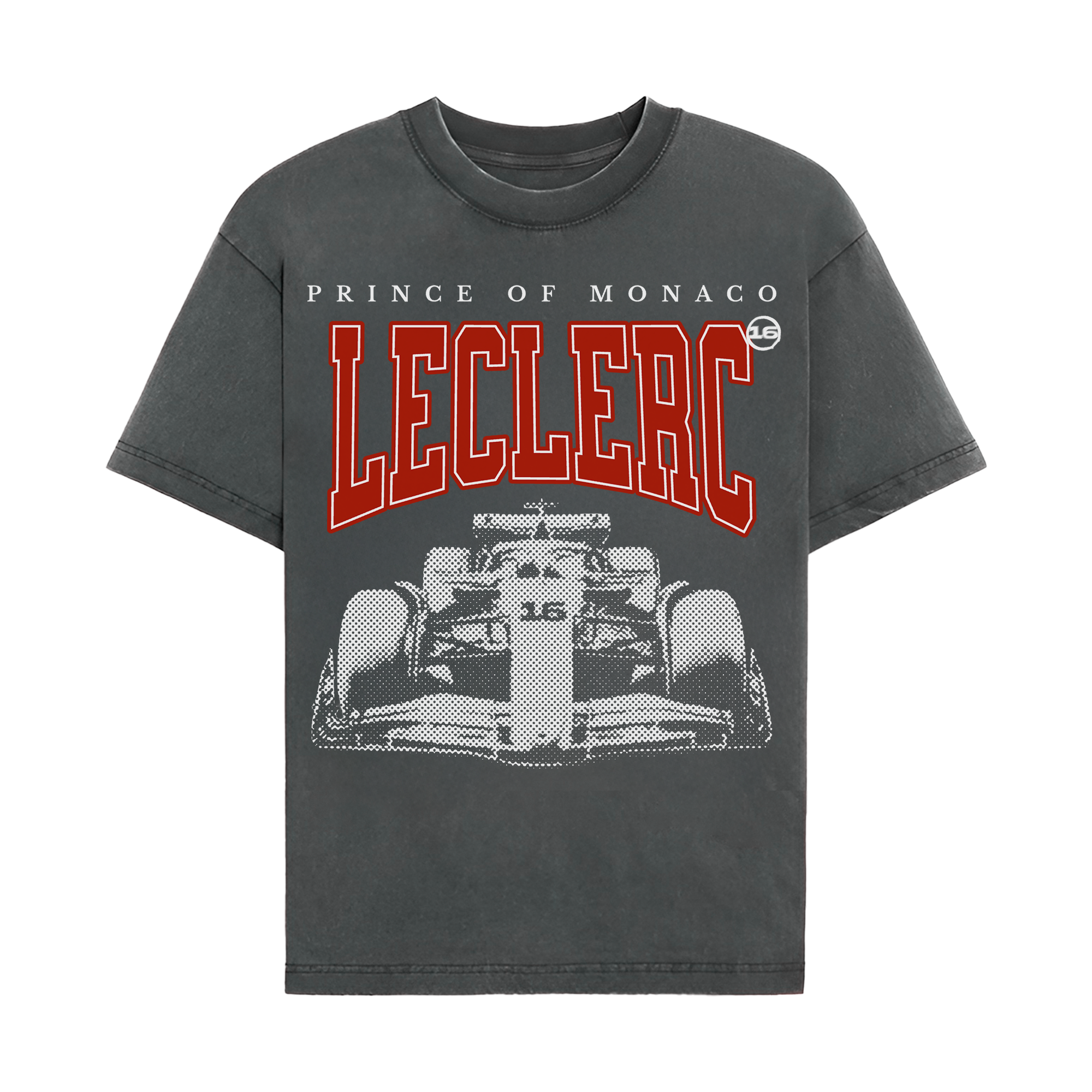 Leclerc 16 Retro Graphic T-shirt