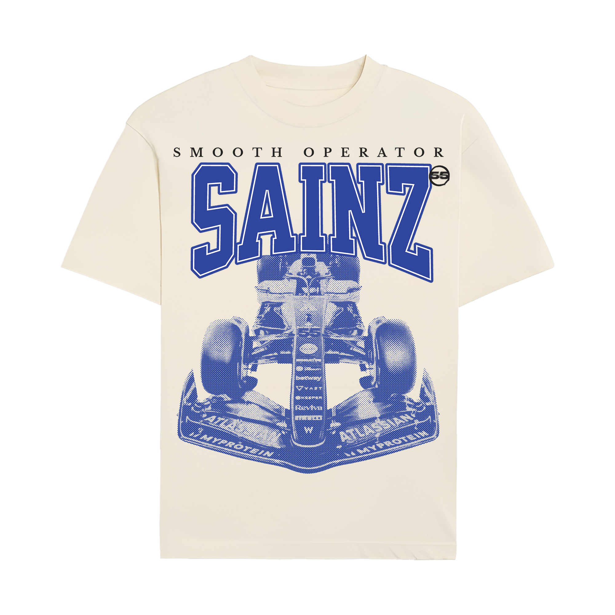 Sainz 55 Vintage Graphic T-shirt