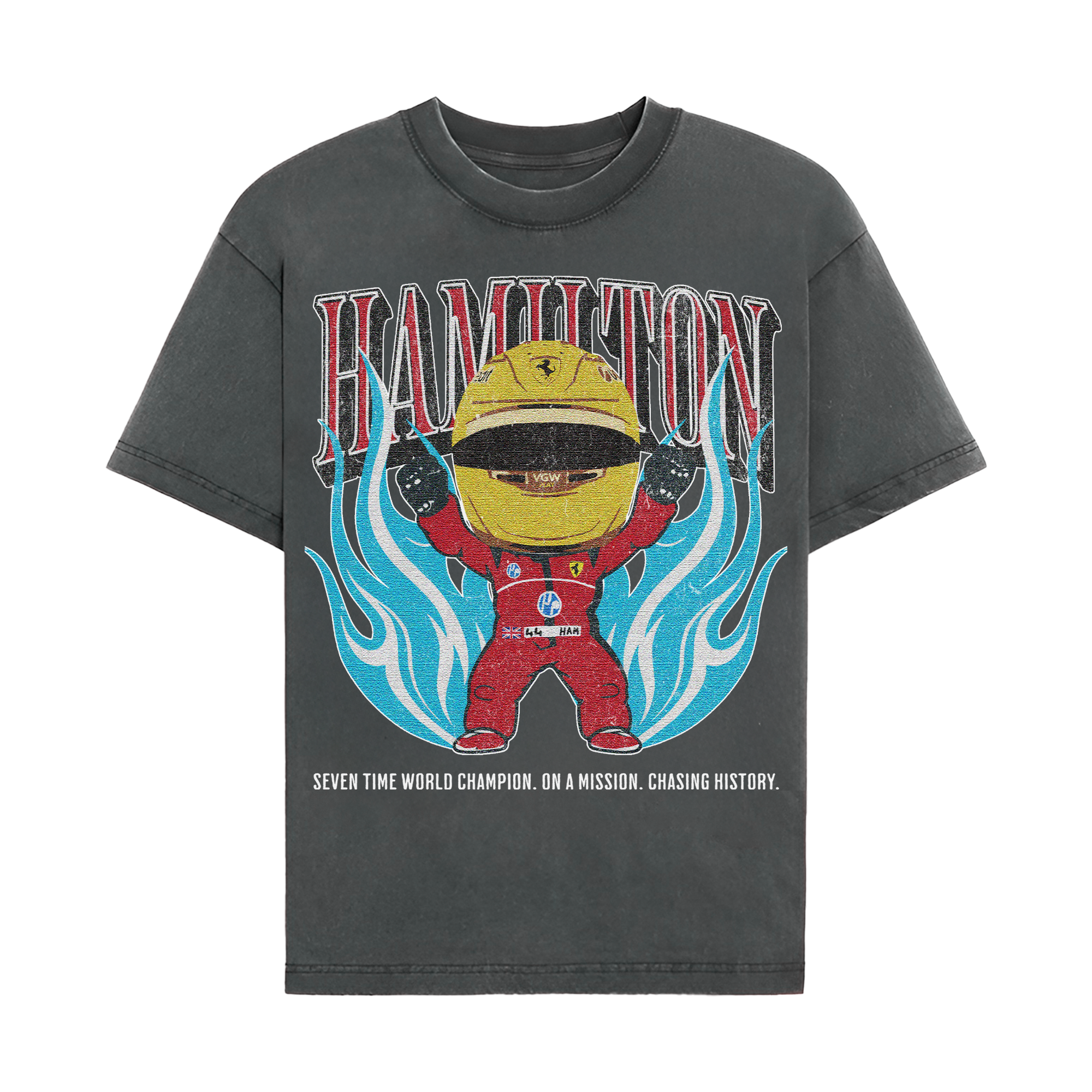 Hamilton 44 Cartoon Graphic T-shirt