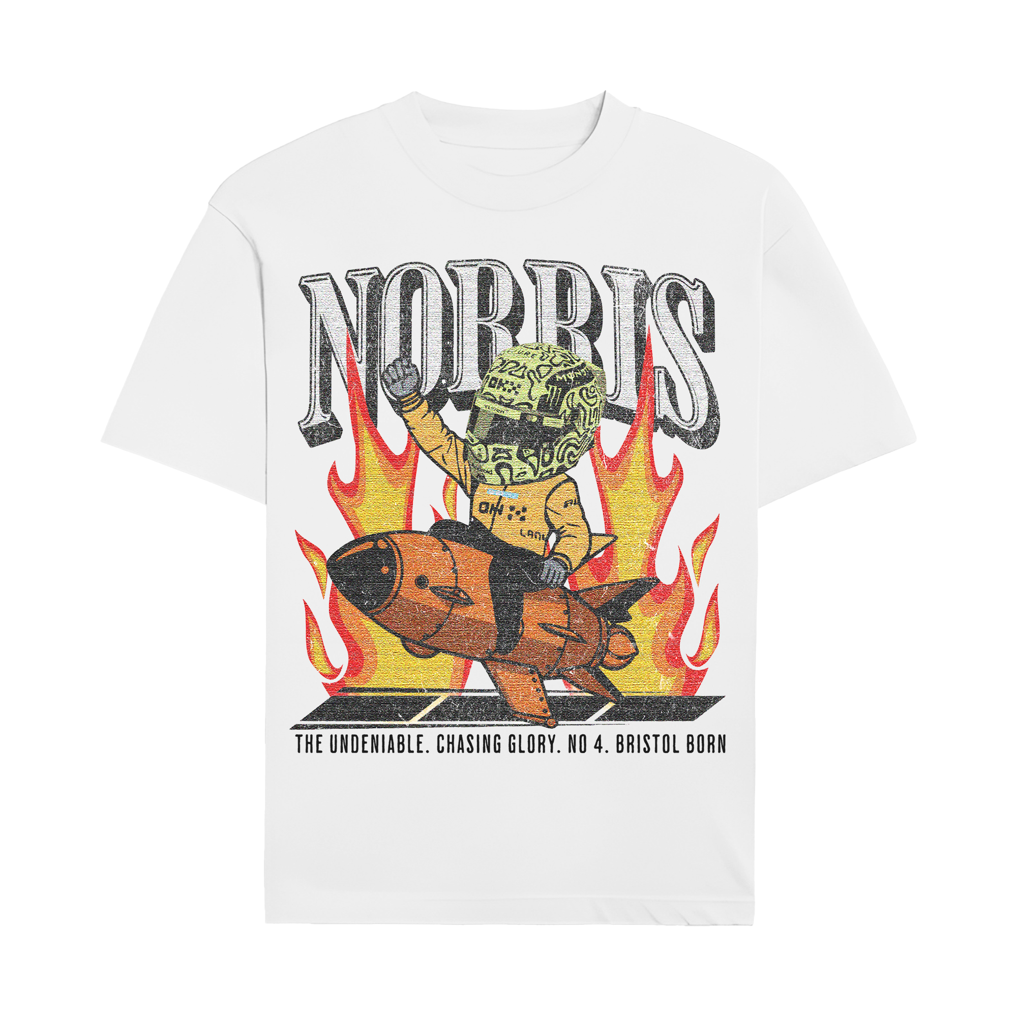 Norris Cartoon Graphic T-shirt