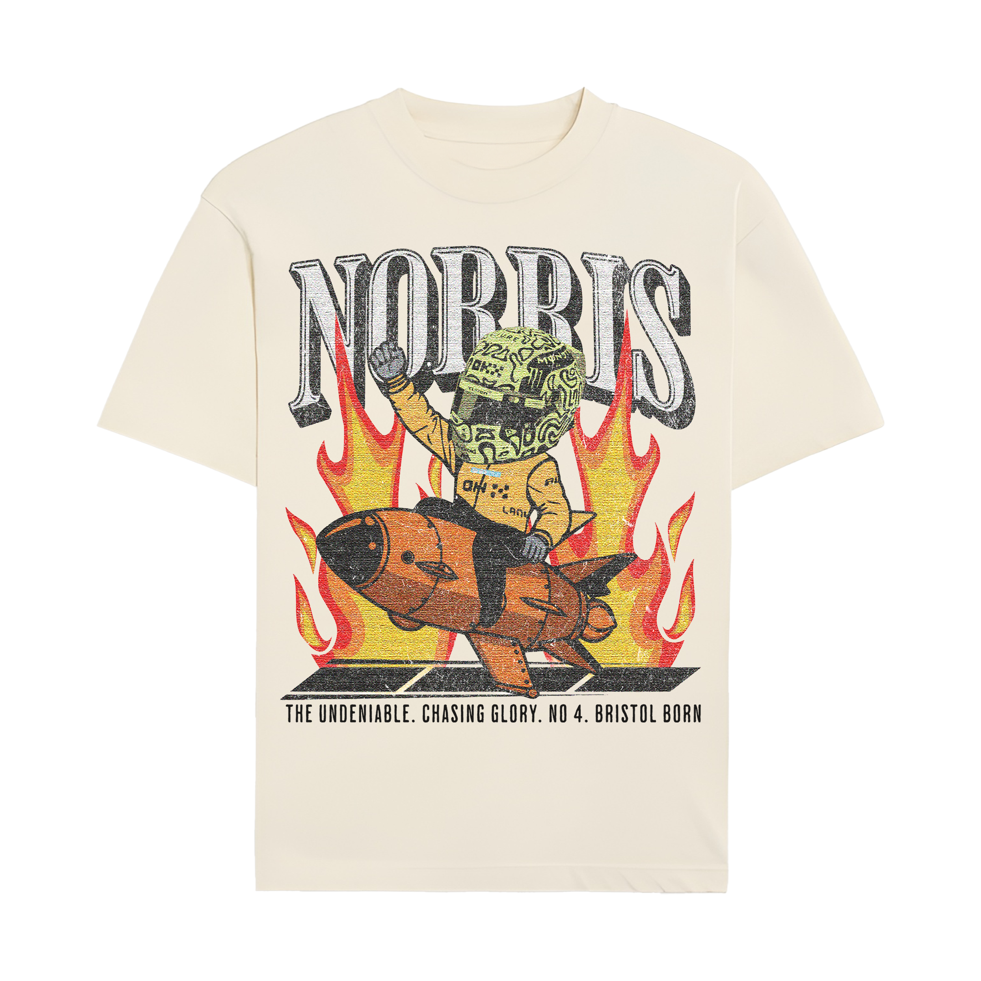 Norris Cartoon Graphic T-shirt