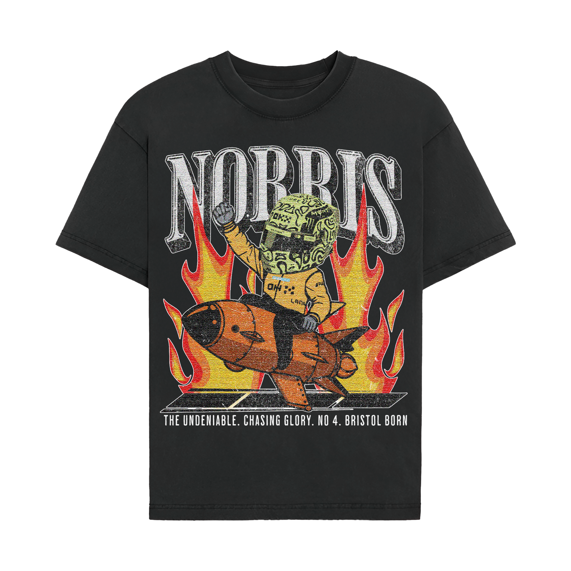 Norris Cartoon Graphic T-shirt