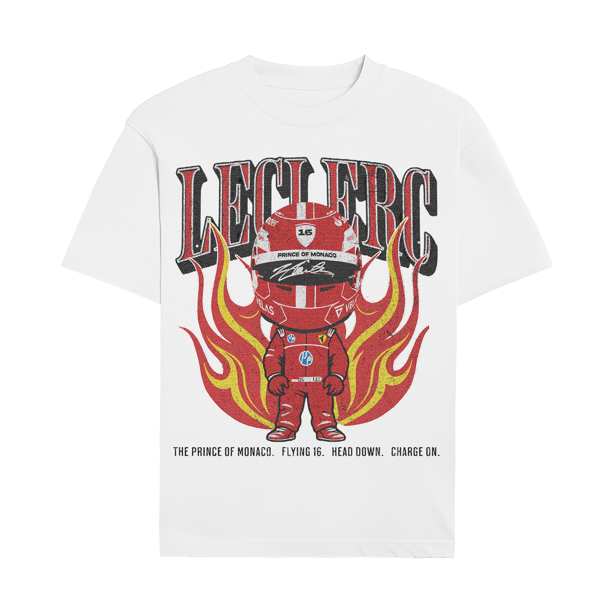 Leclerc Cartoon Graphic T-shirt