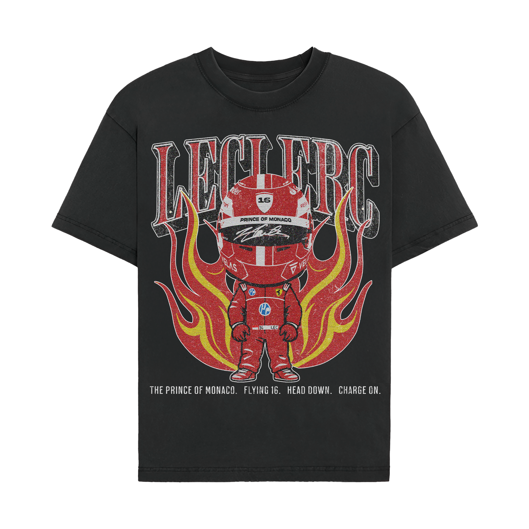 Leclerc Cartoon Graphic T-shirt