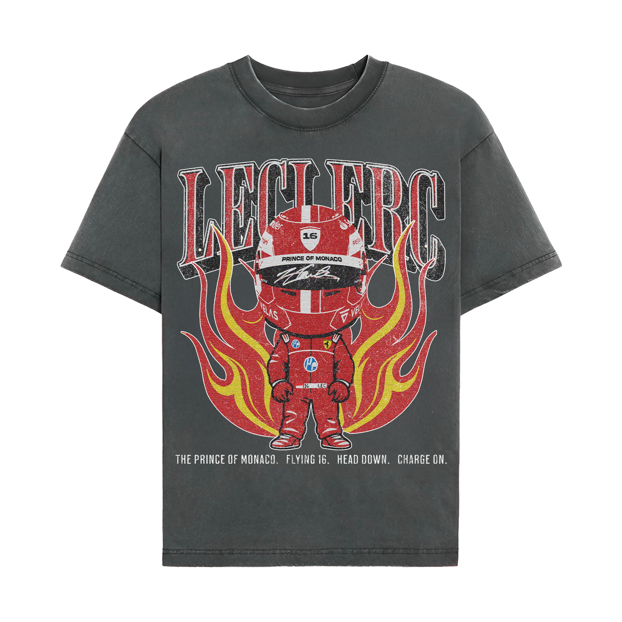 Leclerc Cartoon Graphic T-shirt