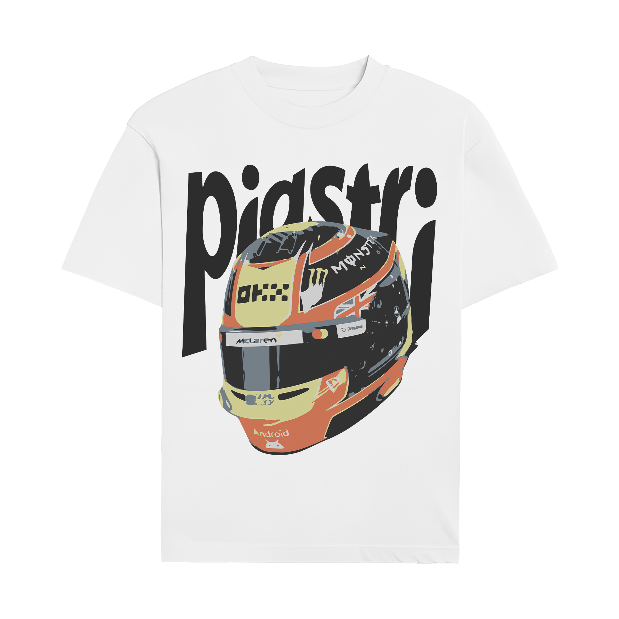 Piastri 2.0 Helmet Graphic T-shirt