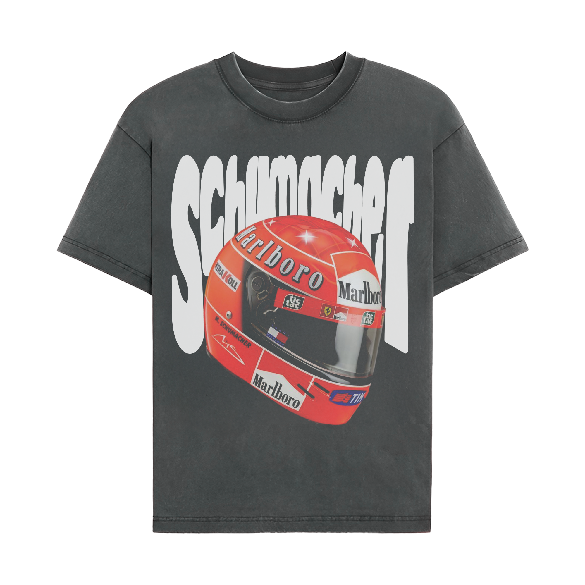 Michael Schumacher Helmet Graphic T-shirt