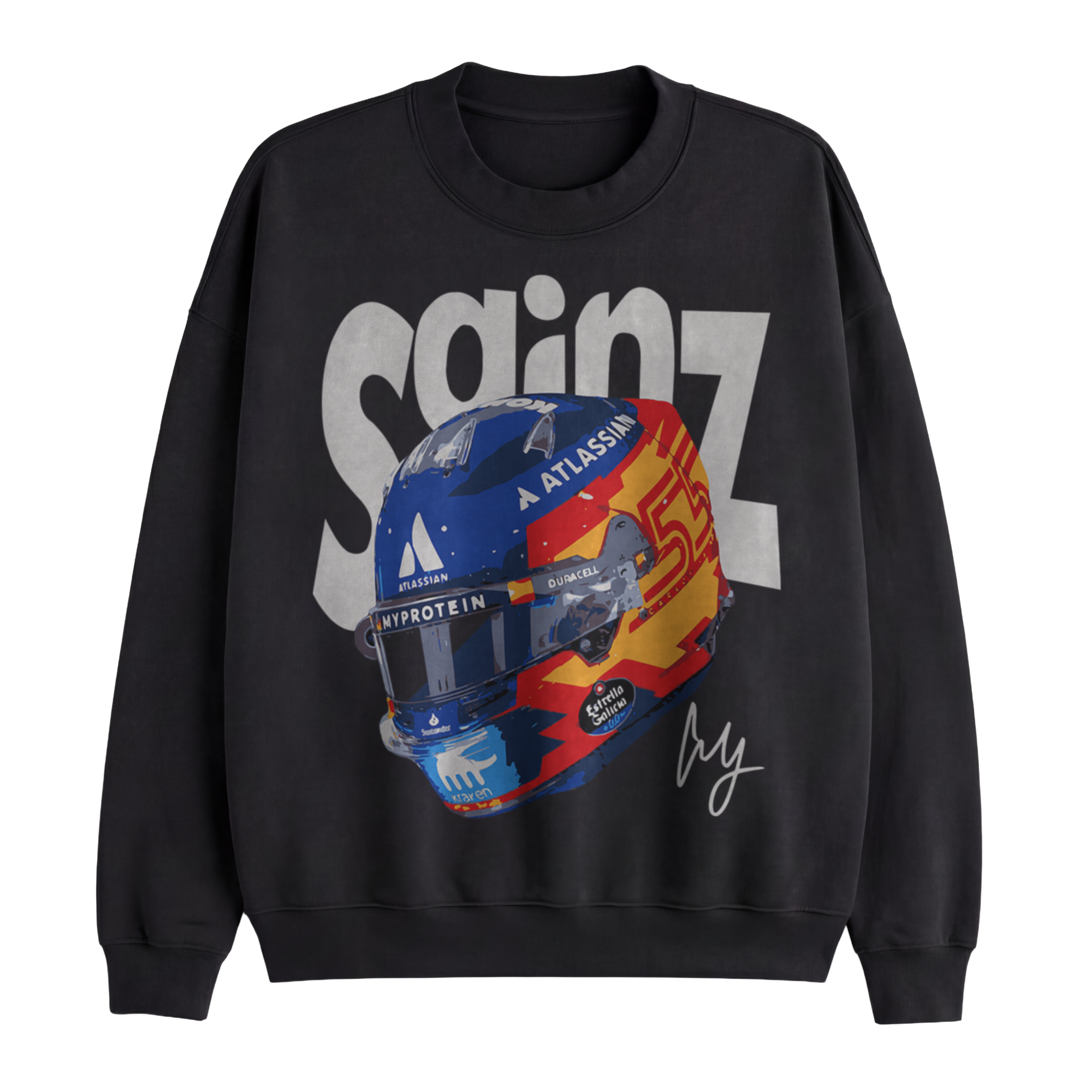 Sainz Helmet Crewneck
