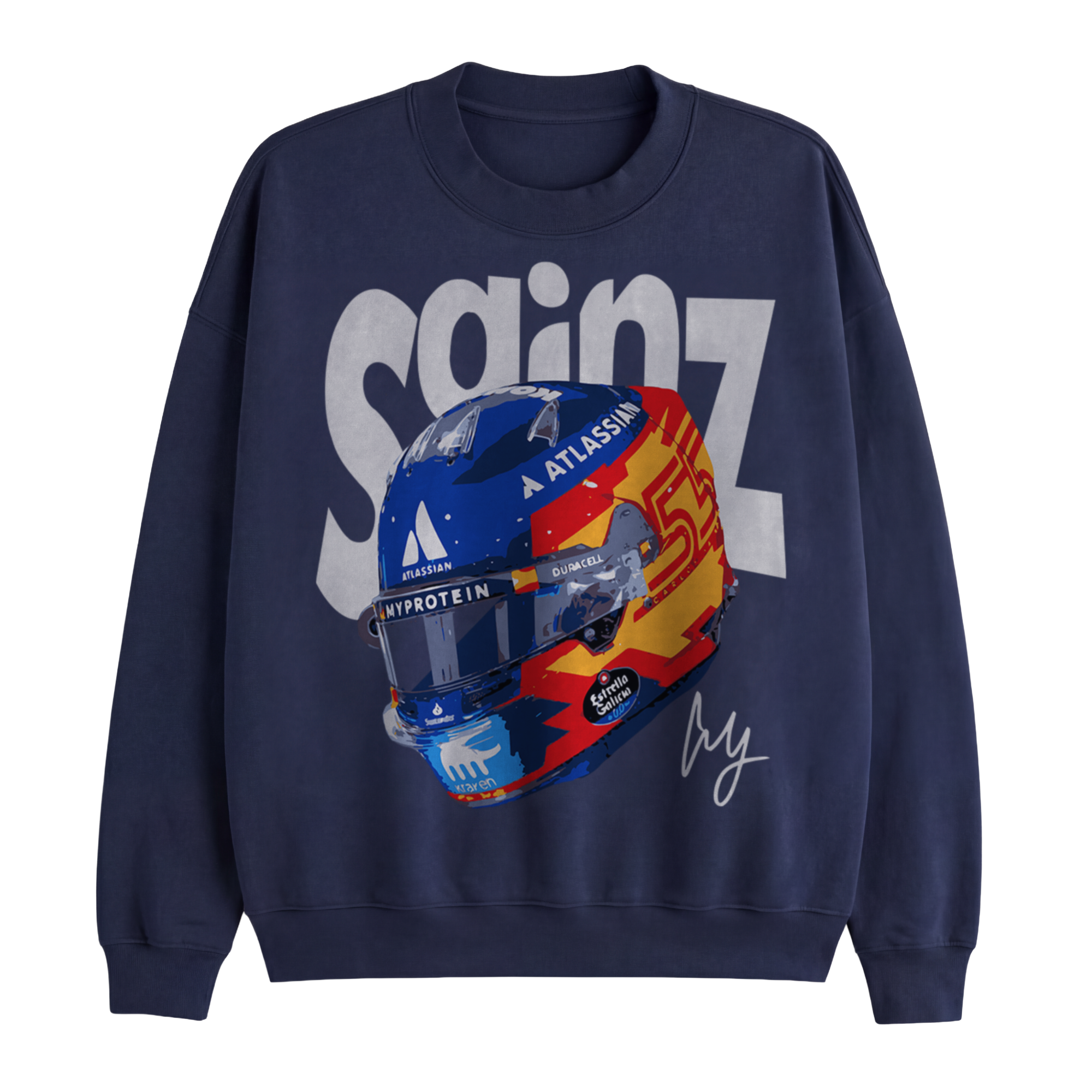 Sainz Helmet Crewneck