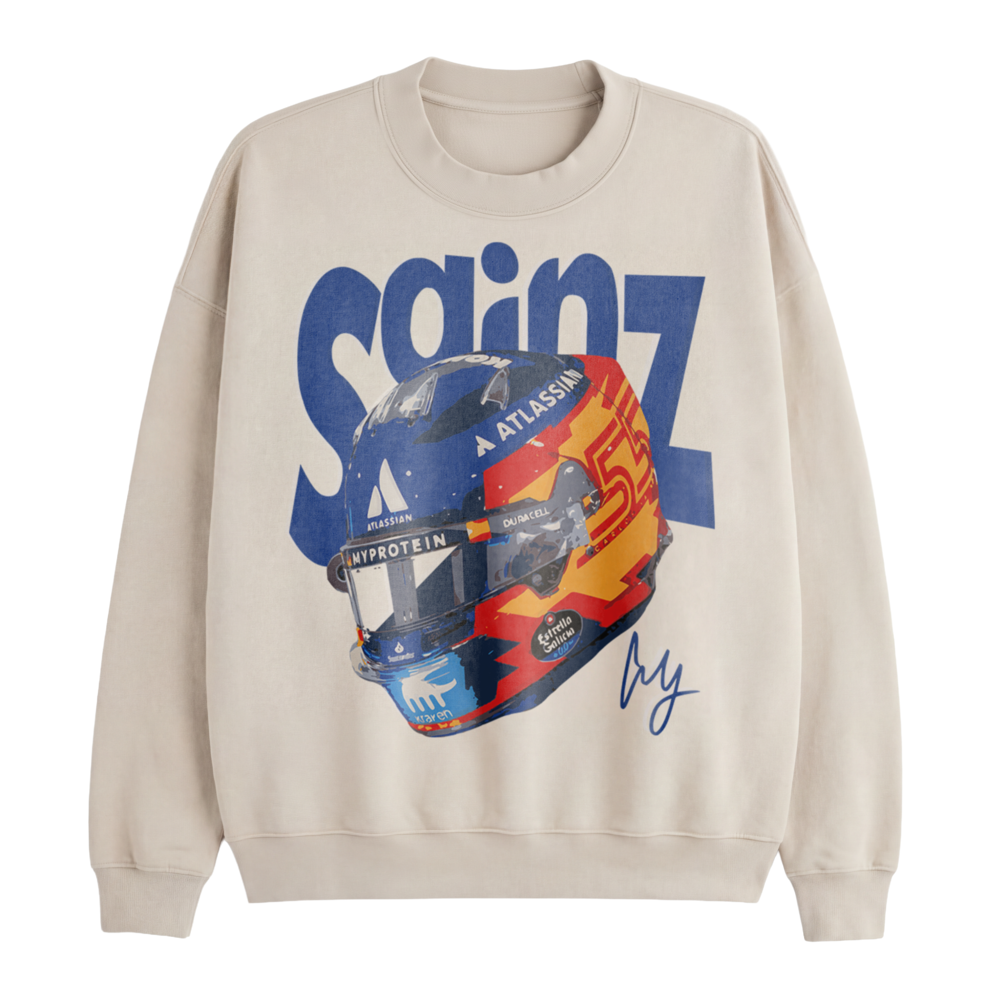 Sainz Helmet Crewneck