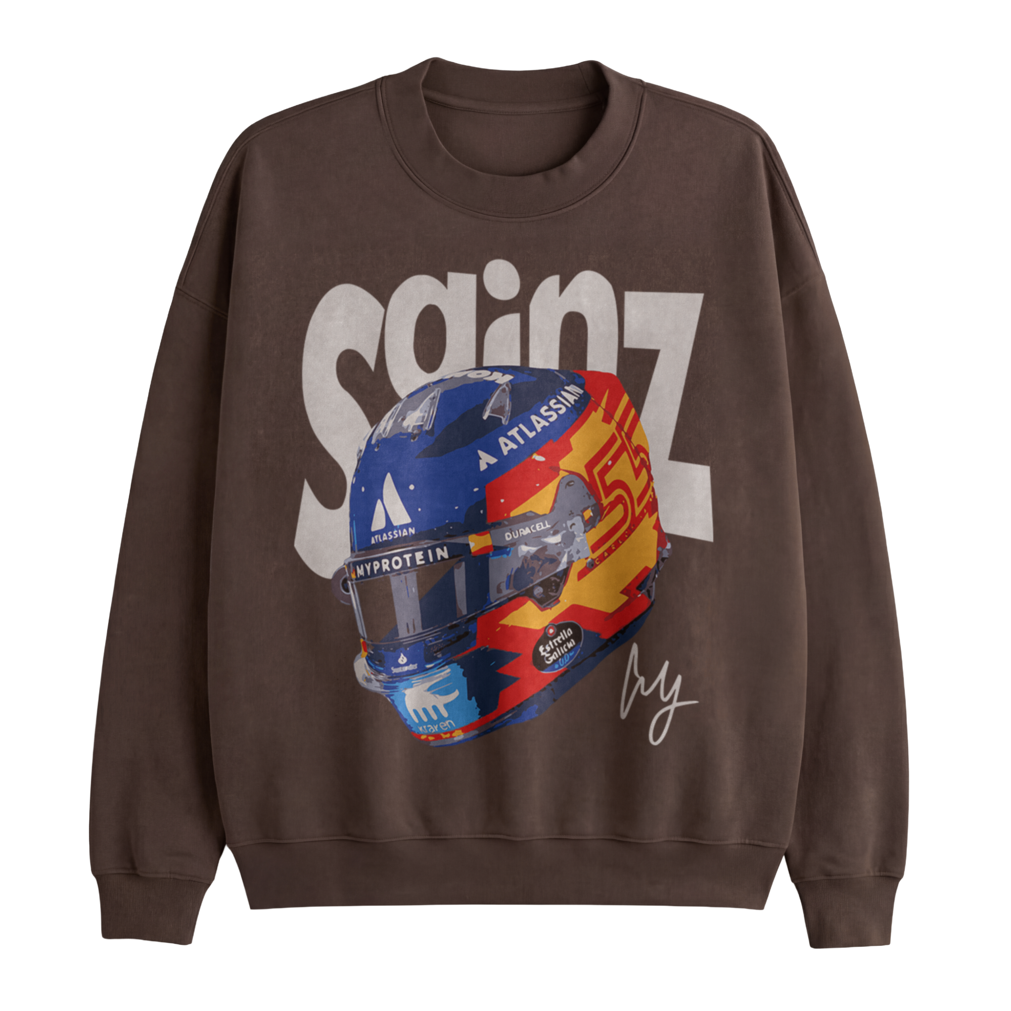 Sainz Helmet Crewneck