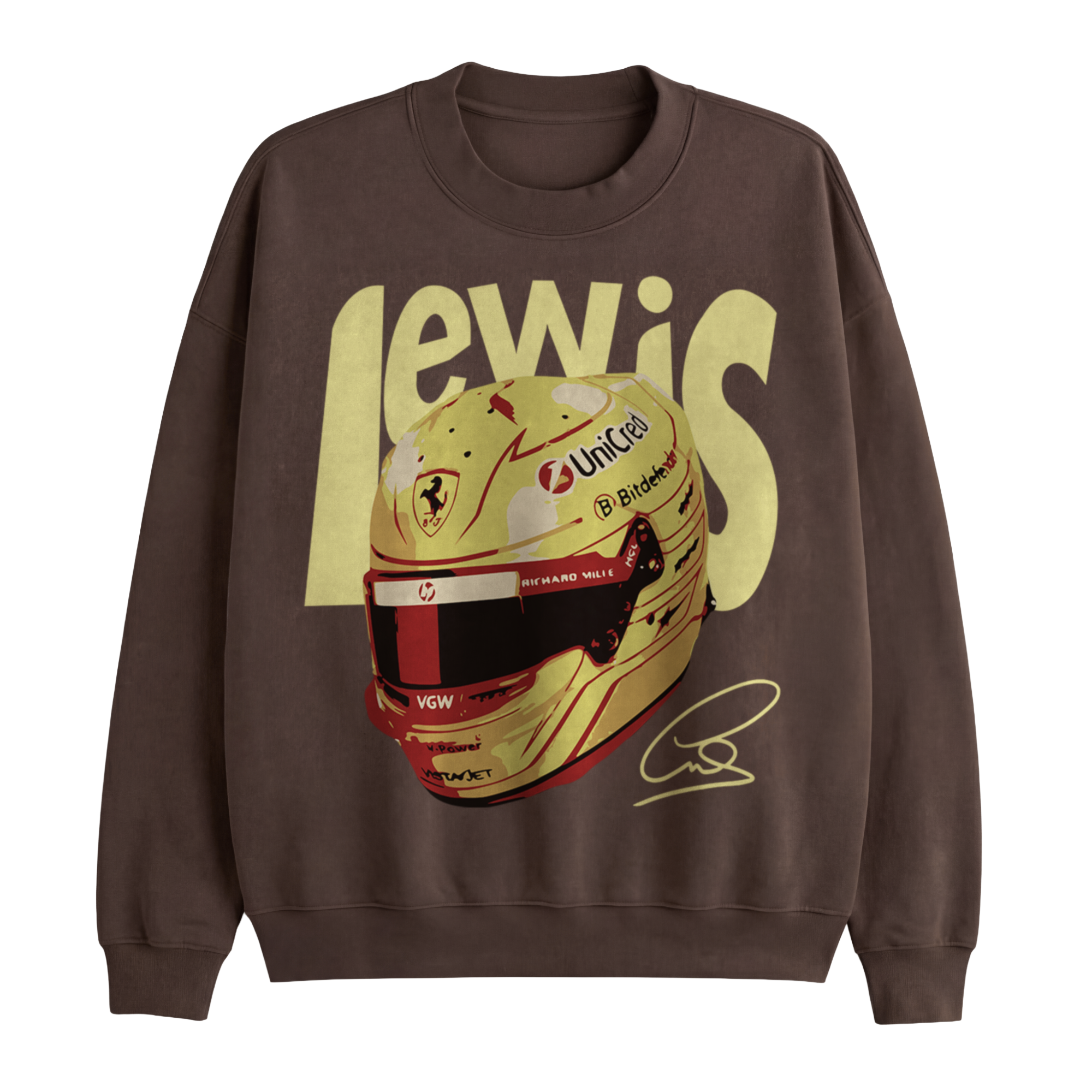 Hamilton Helmet Crewneck