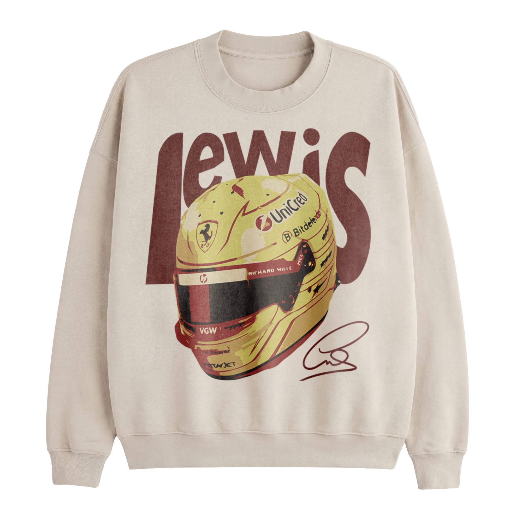 Hamilton Helmet Crewneck