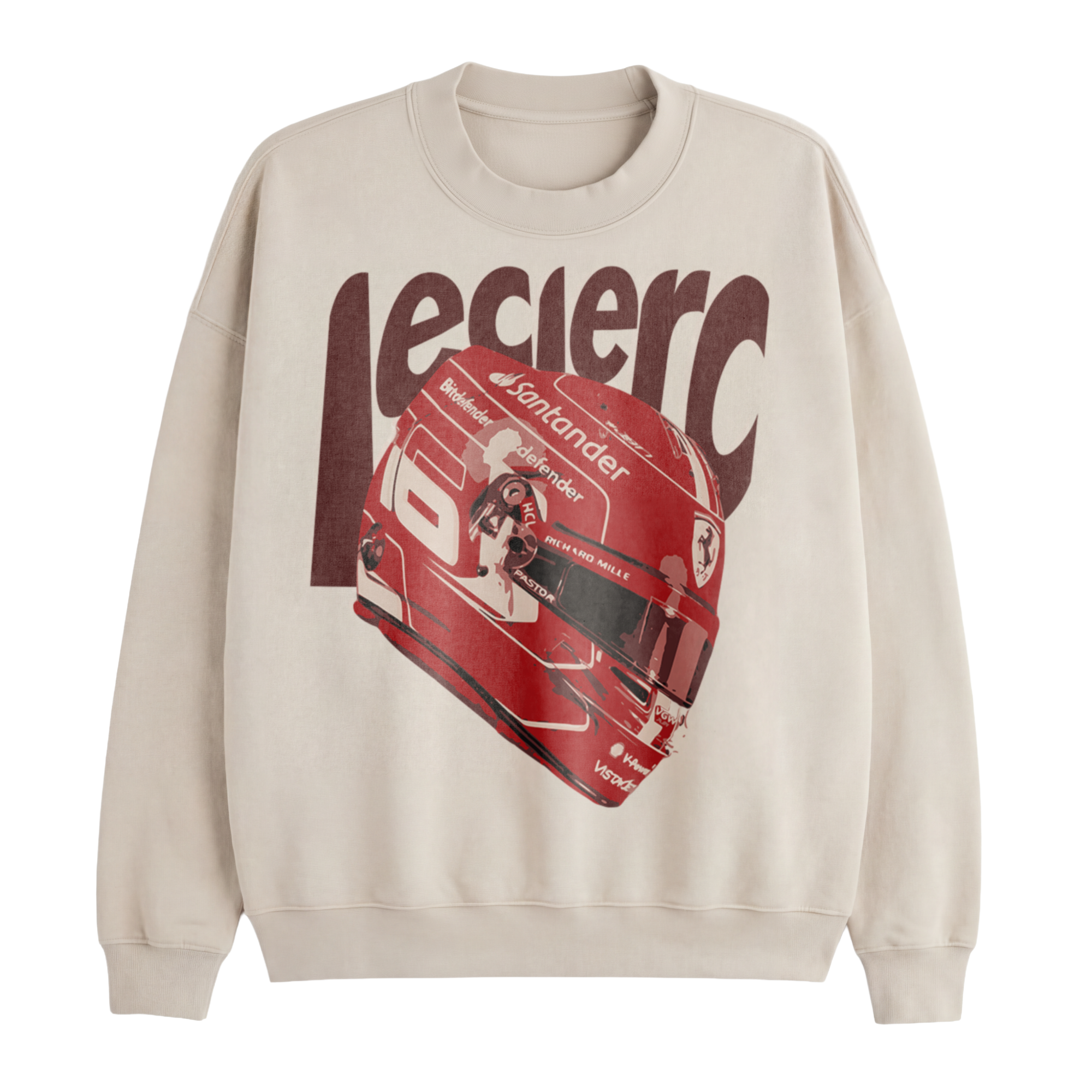Leclerc Helmet Crewneck