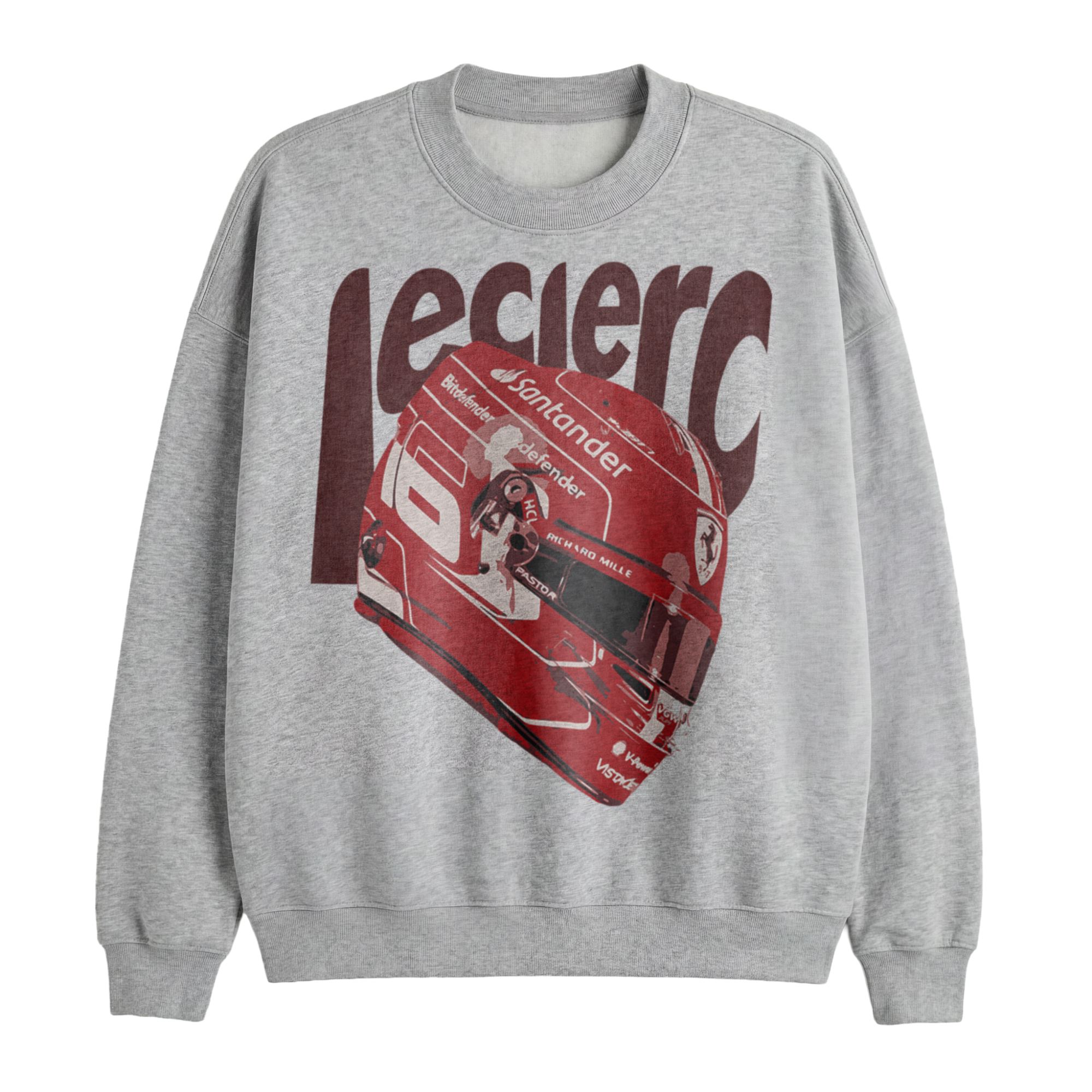Leclerc Helmet Crewneck