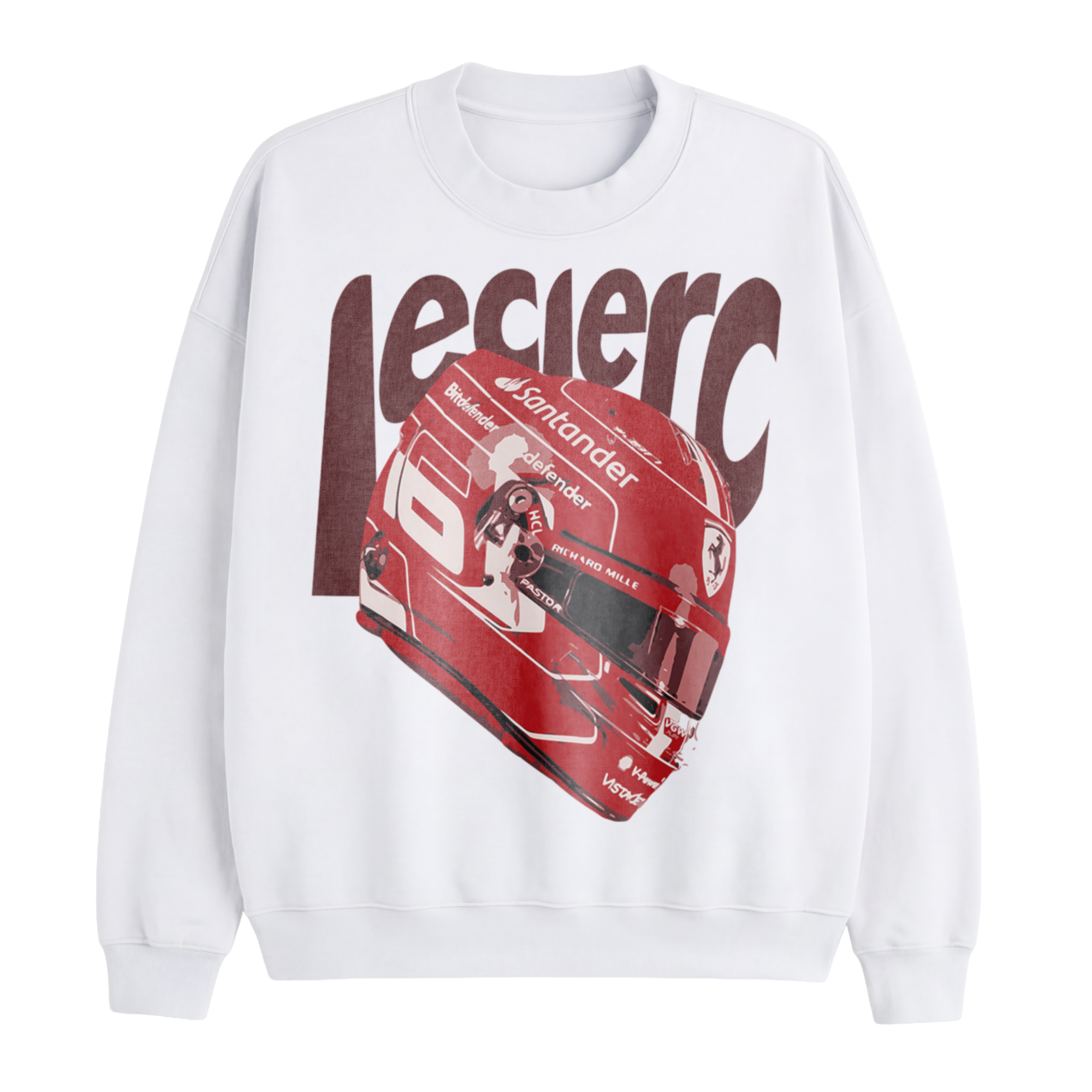 Leclerc Helmet Crewneck