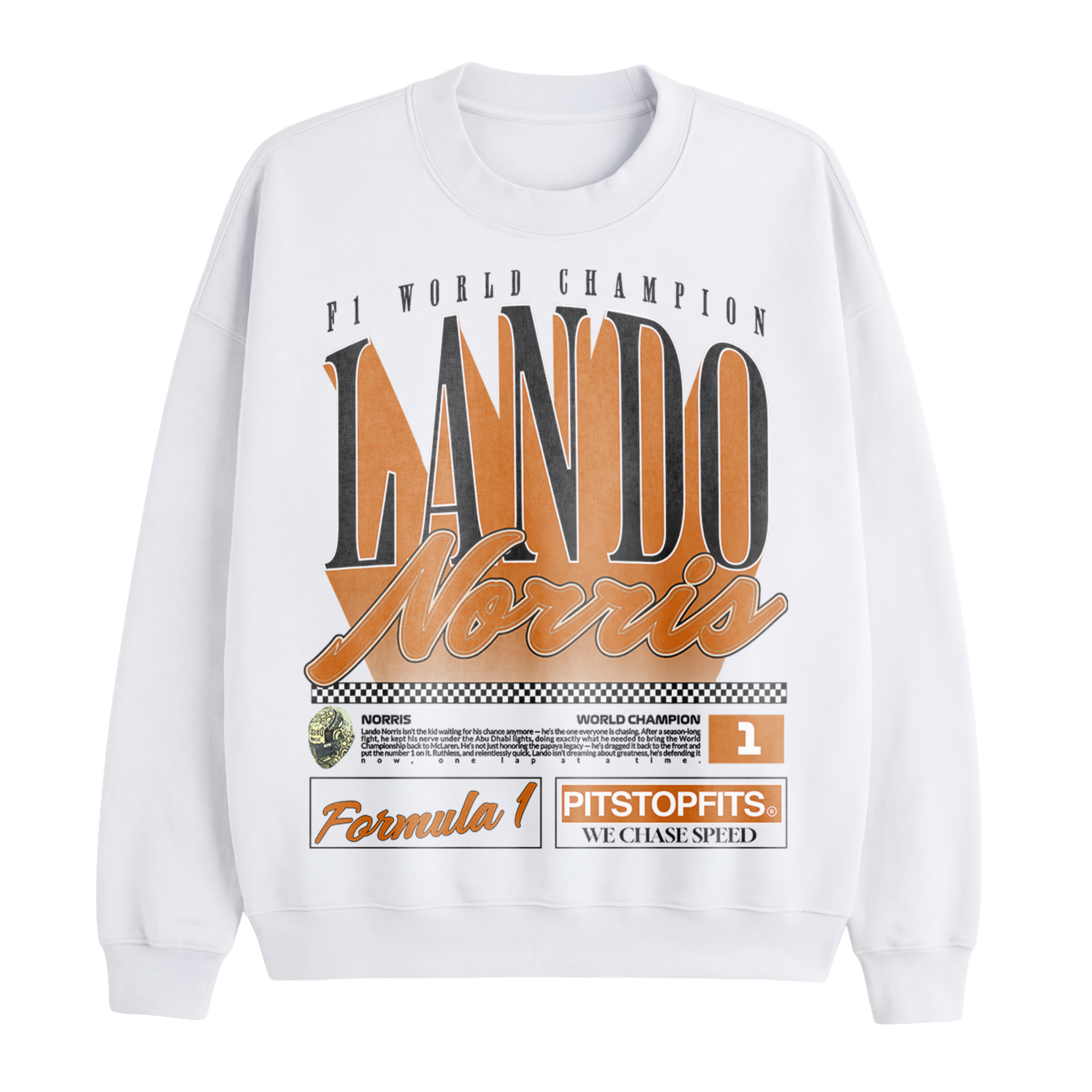 Lando 2025 Champion Crewneck