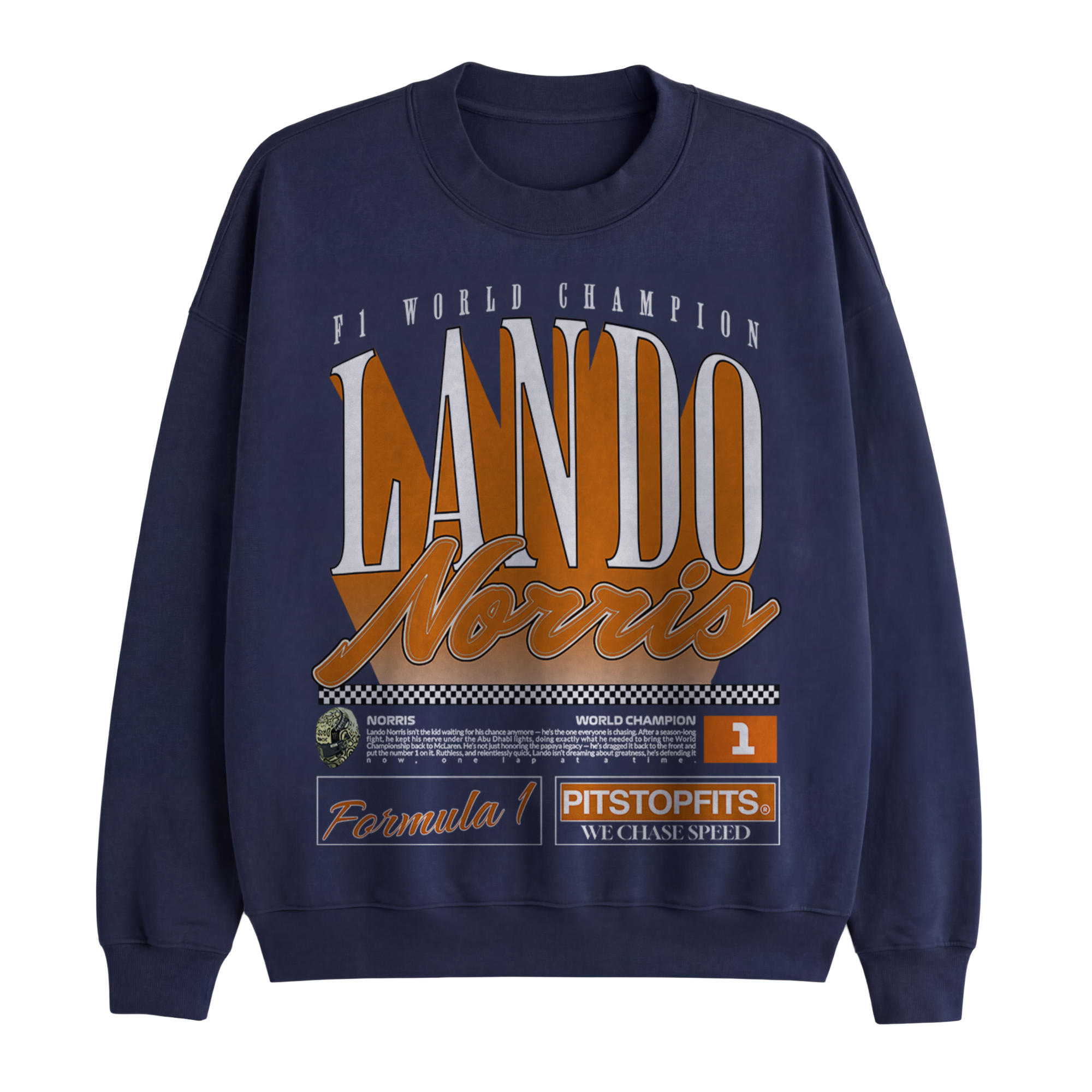 Lando 2025 Champion Crewneck