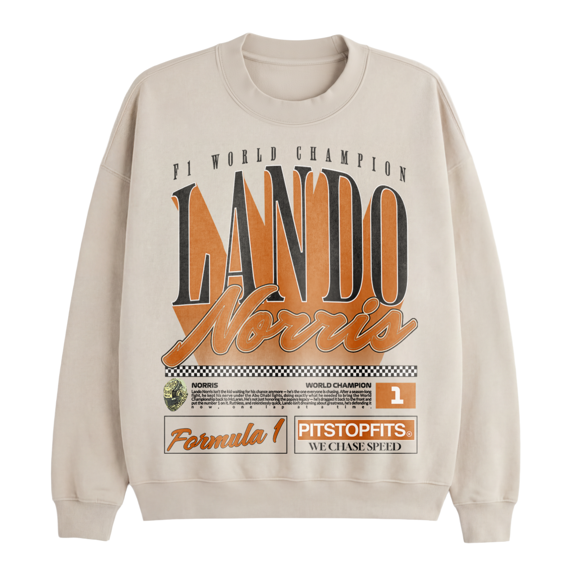Lando 2025 Champion Crewneck
