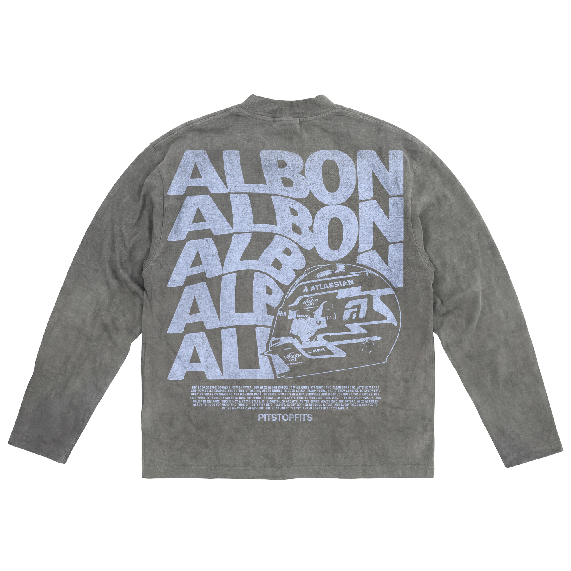 Vintage Washed Albon Twist Long Sleeve