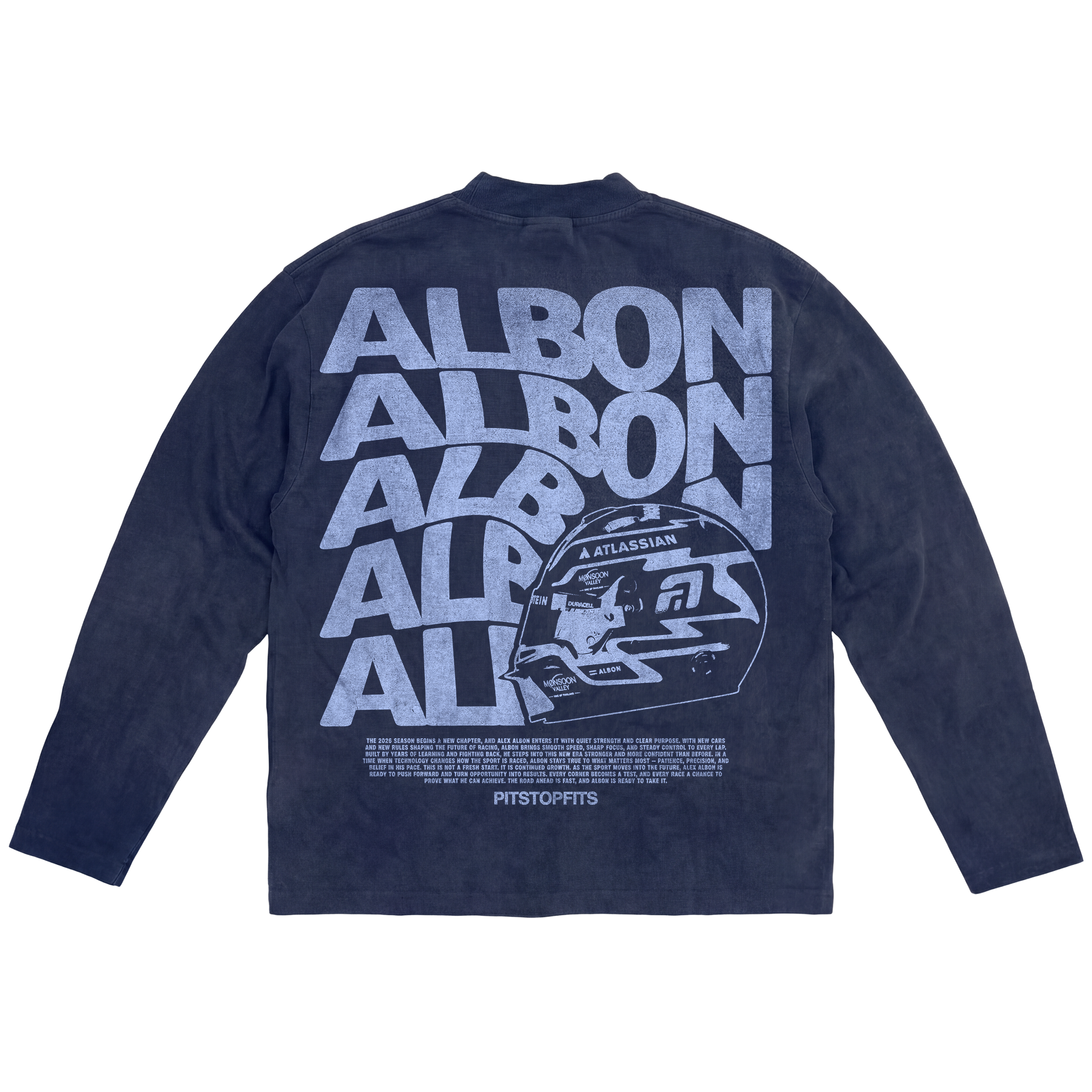 Vintage Washed Albon Twist Long Sleeve