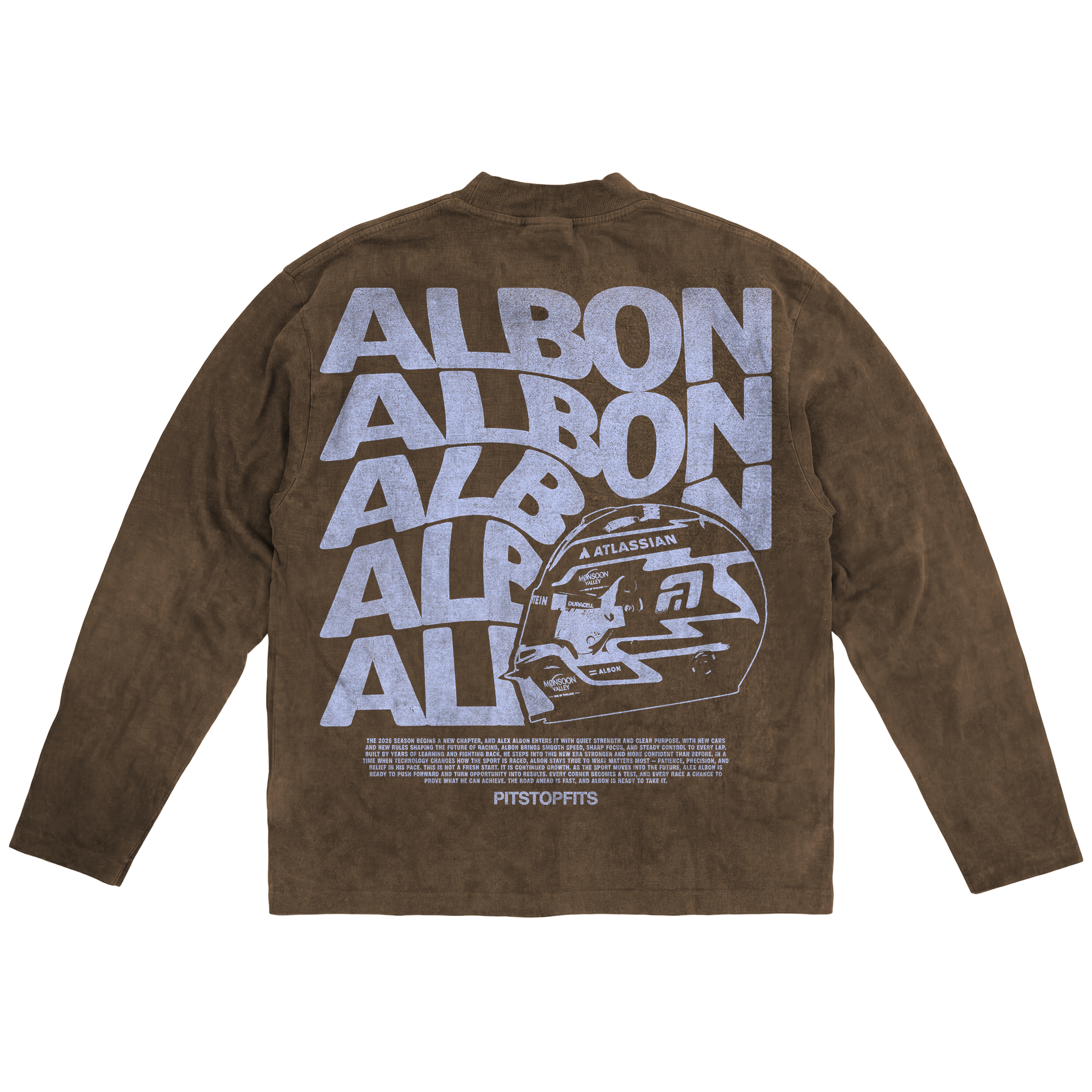 Vintage Washed Albon Twist Long Sleeve
