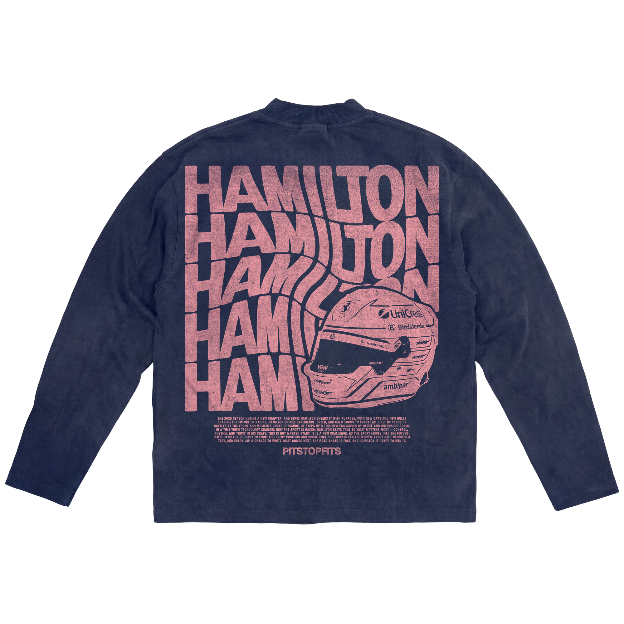 Vintage Washed Hamilton Twist Long Sleeve