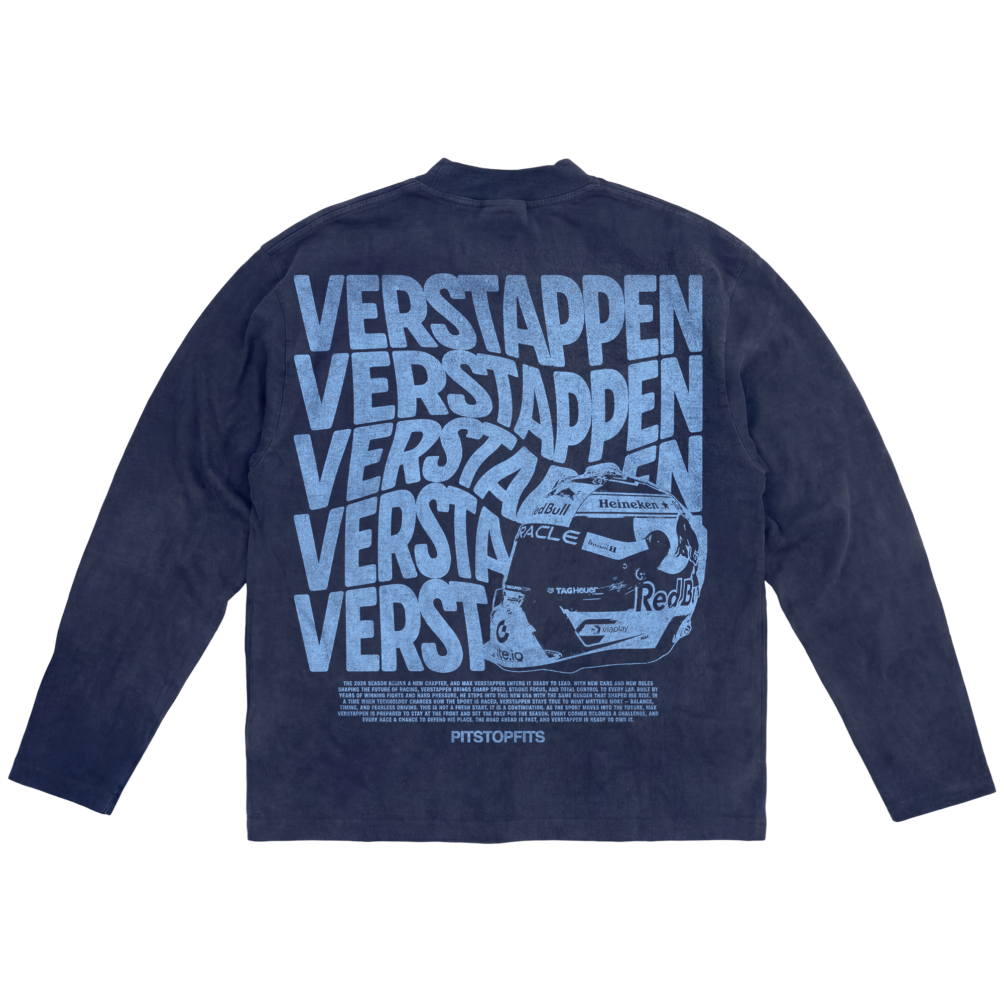Vintage Washed Verstappen Twist Long Sleeve