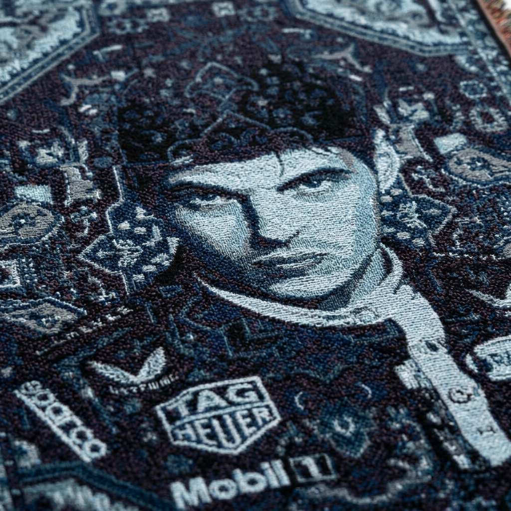 VINTAGE VERSTAPPEN WOVEN BLANKET