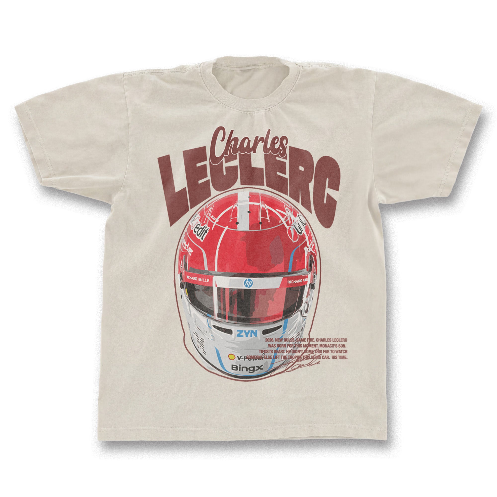 Leclerc V2 Helmet Tee
