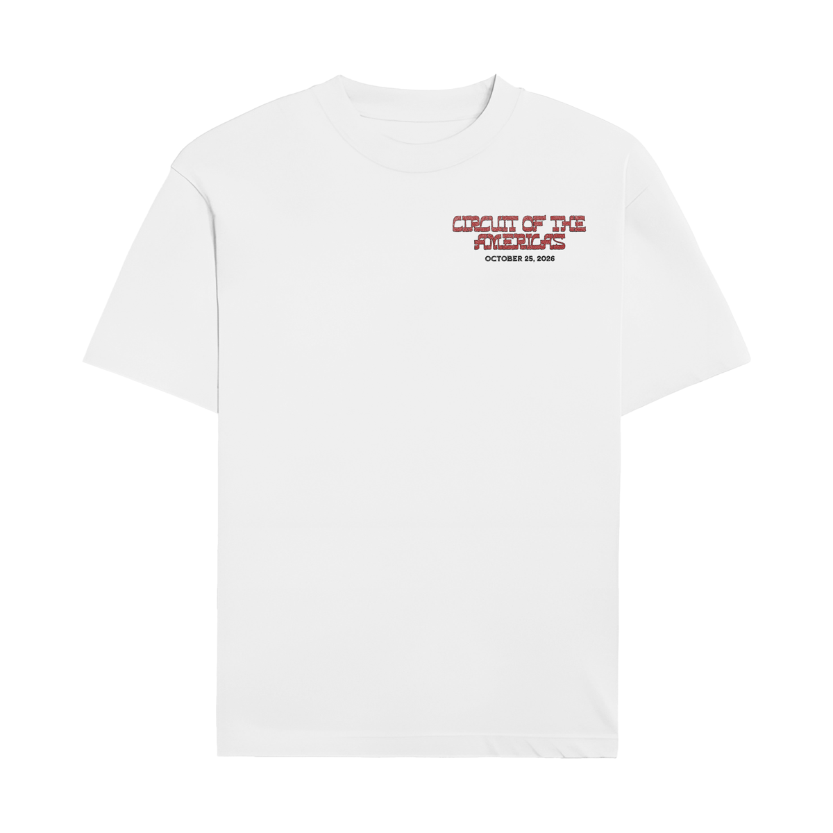 Wild West Austin Graphic Tee - White front