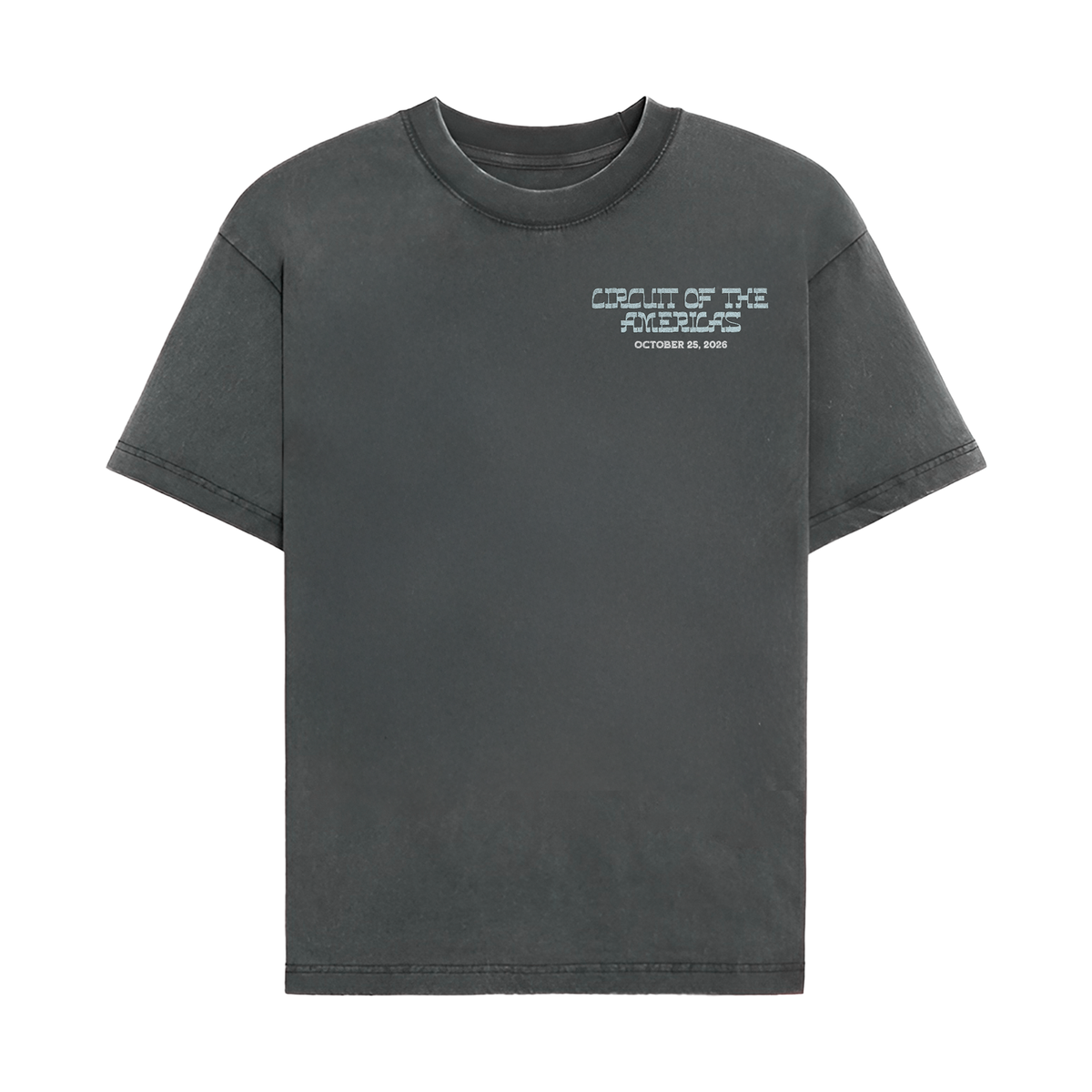 Wild West Austin Graphic Tee - Washed Black front