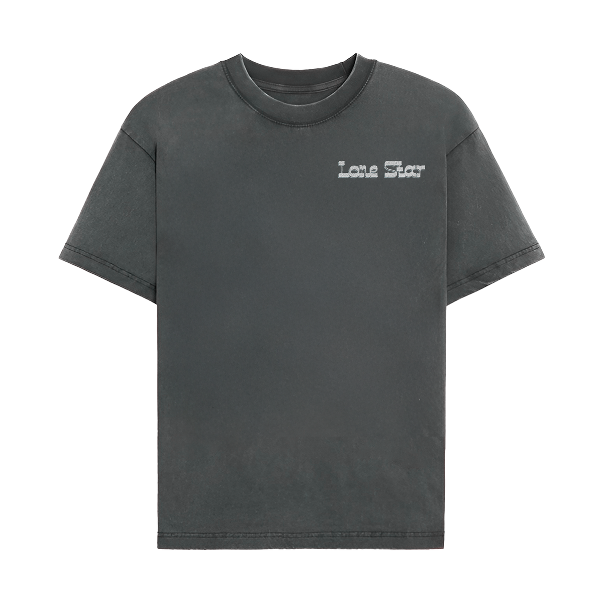 Lone Star Austin Trophy Graphic Tee - Washed Black front