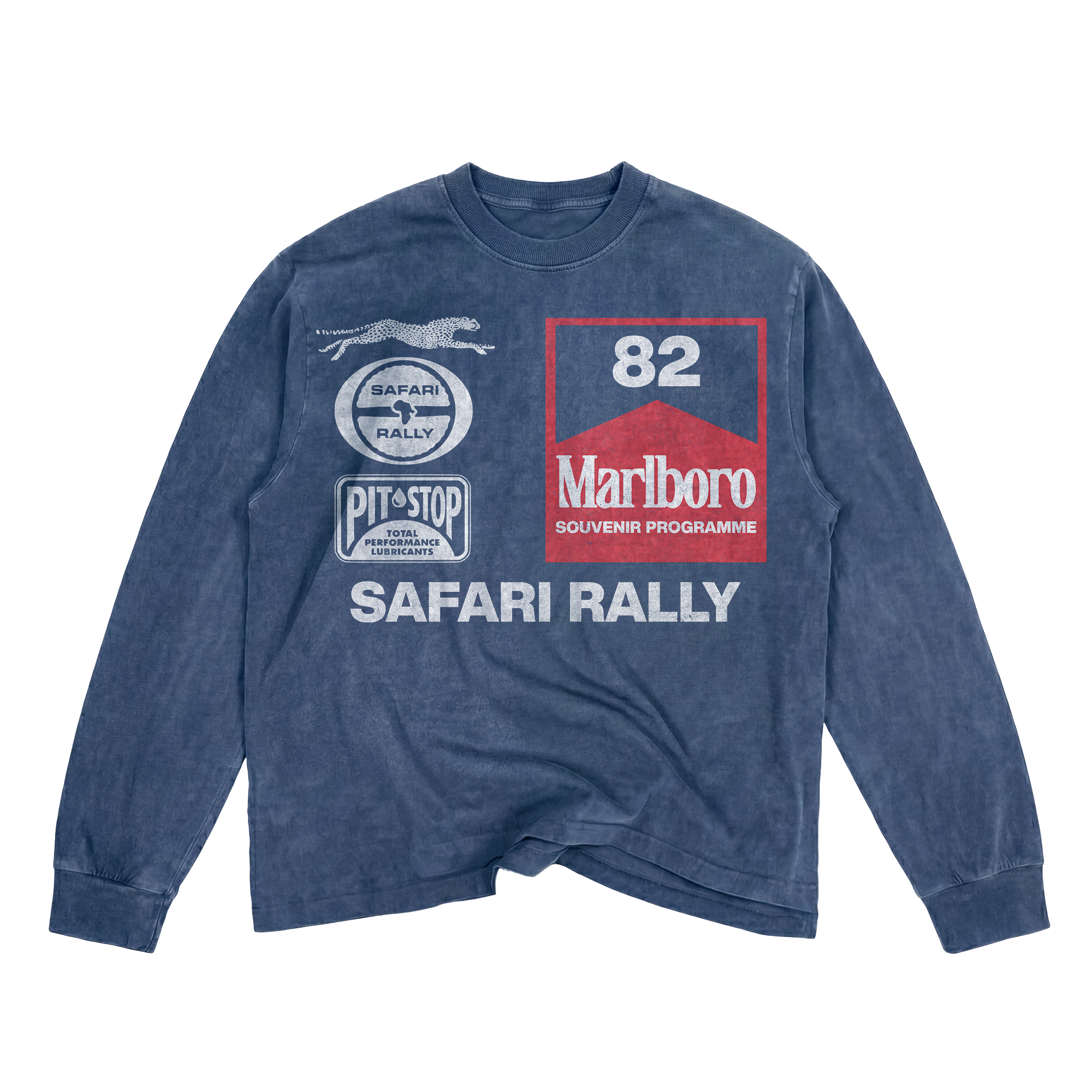 Vintage Washed Safari Rally v3 Long Sleeve