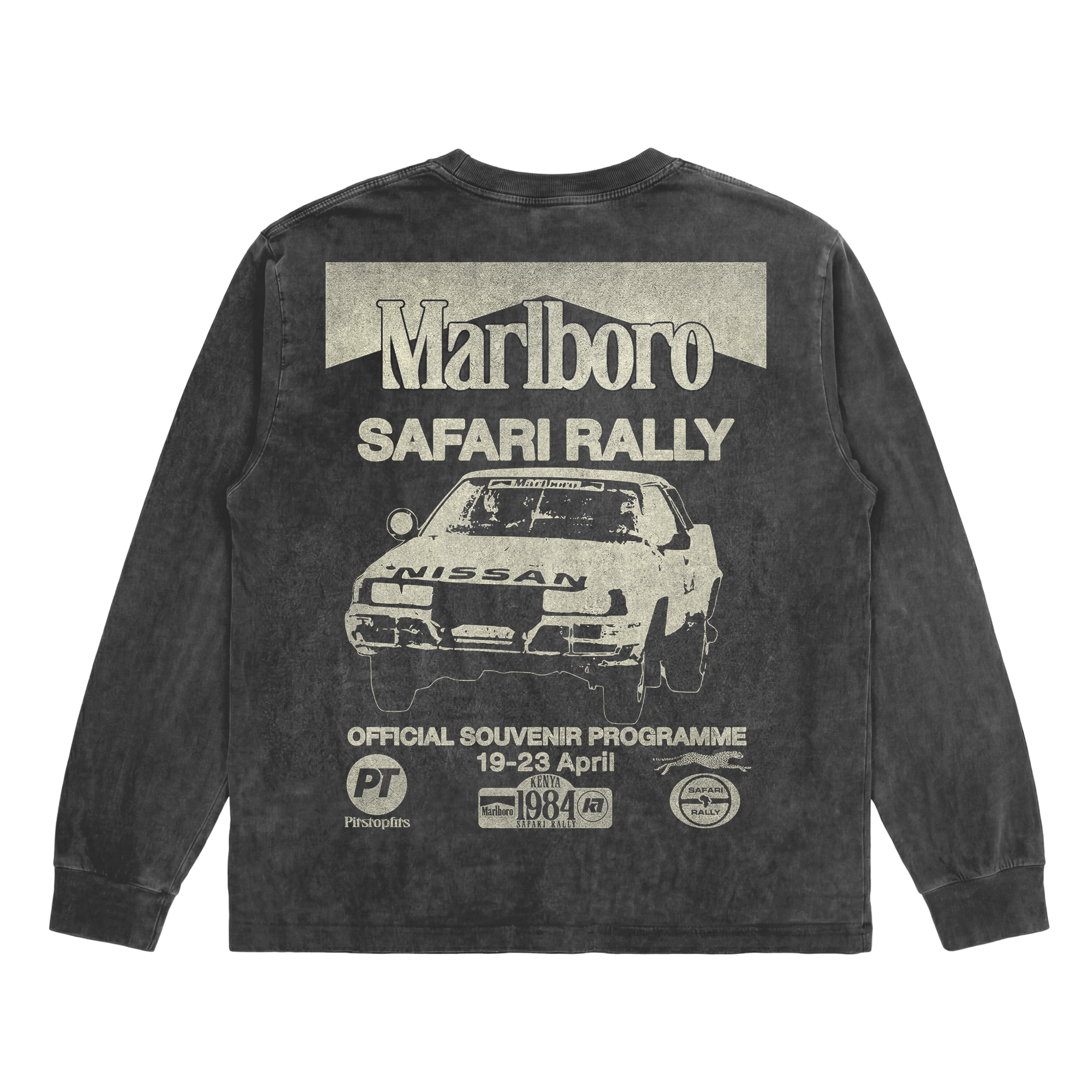 Vintage Washed Safari Rally v2 Long Sleeve