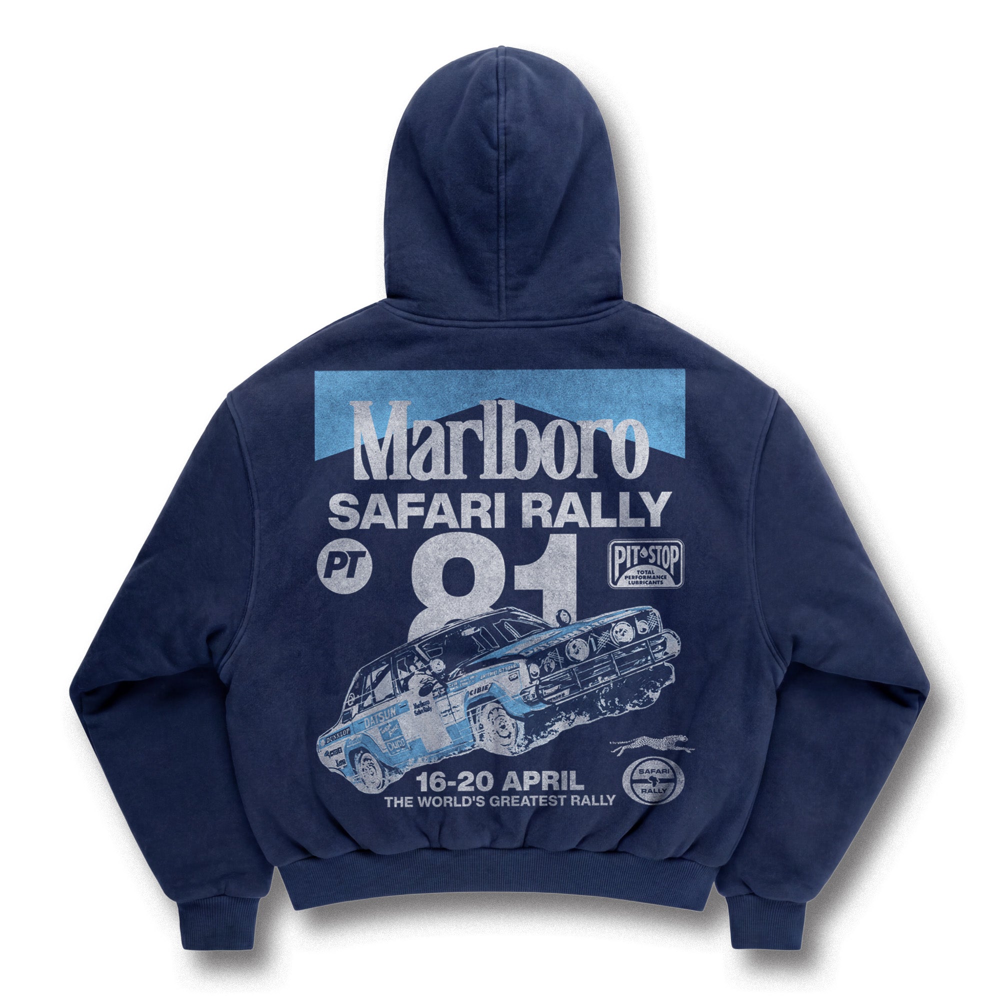 Vintage Safari Rally v4 Hoodie