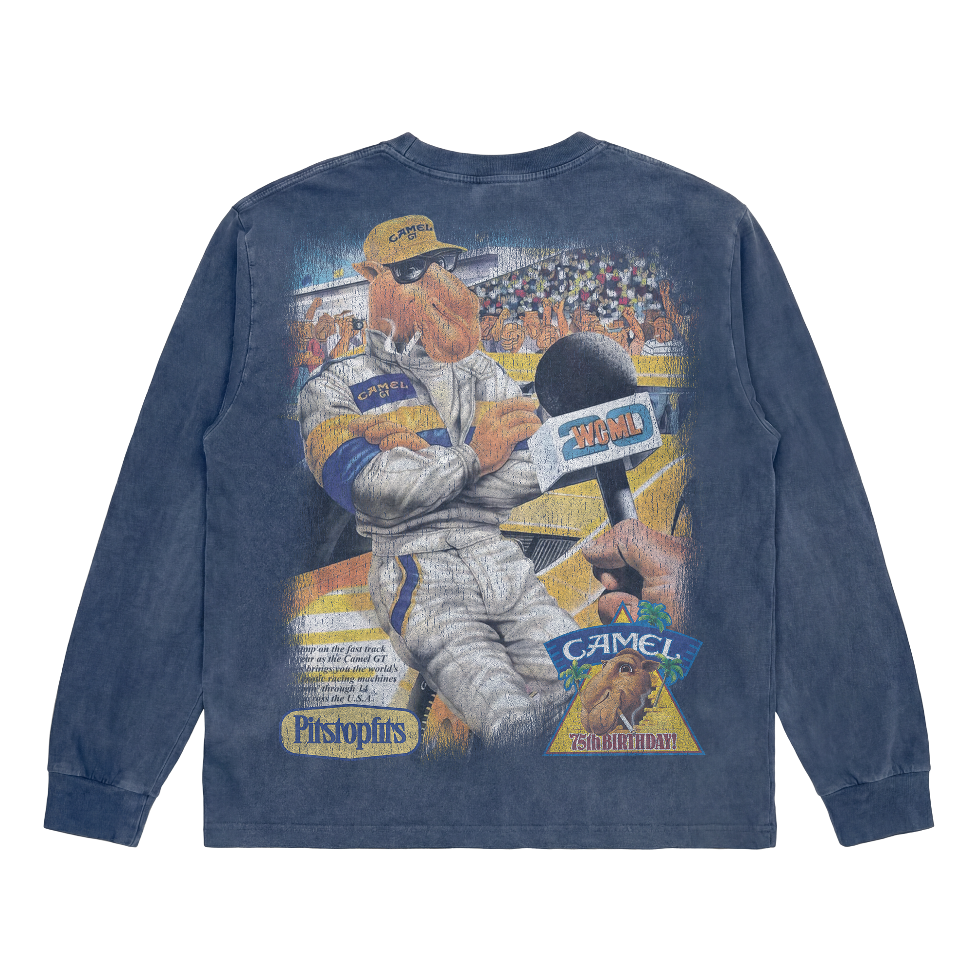 Vintage Washed Racing Long Sleeve