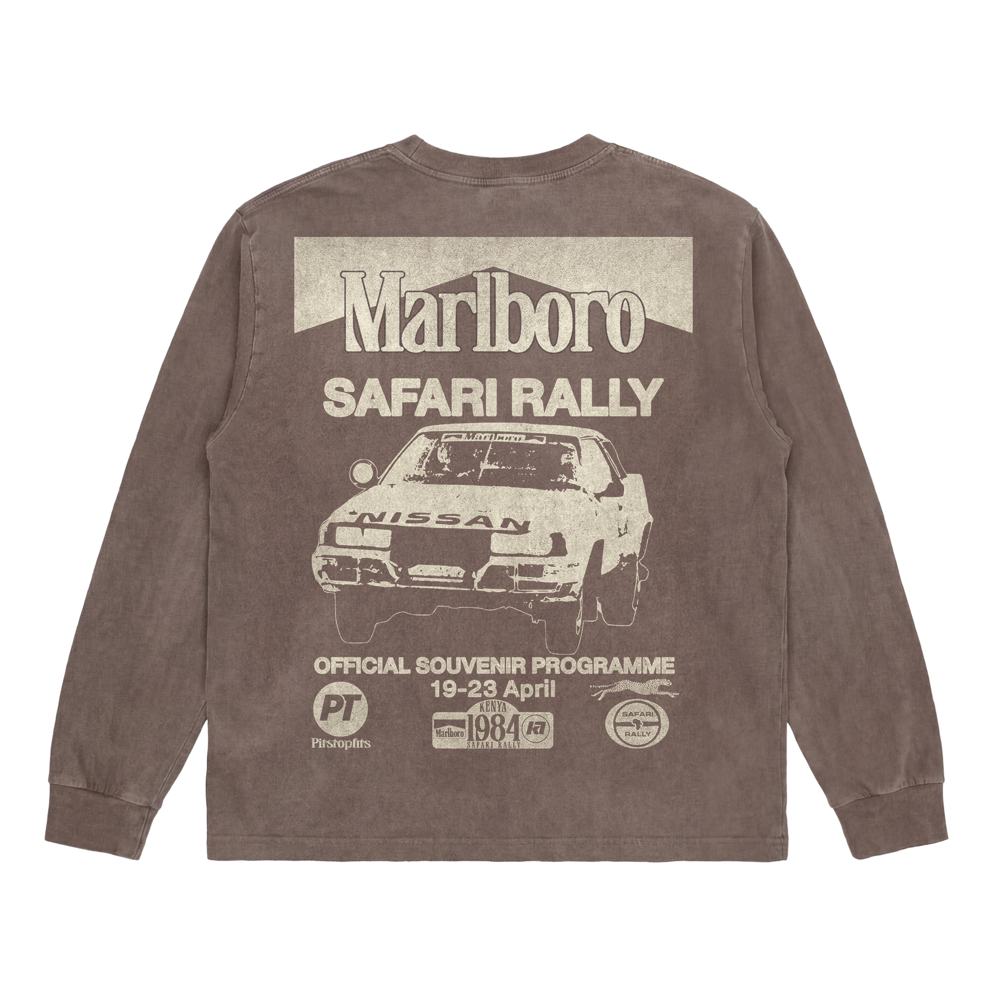 Vintage Washed Safari Rally v2 Long Sleeve